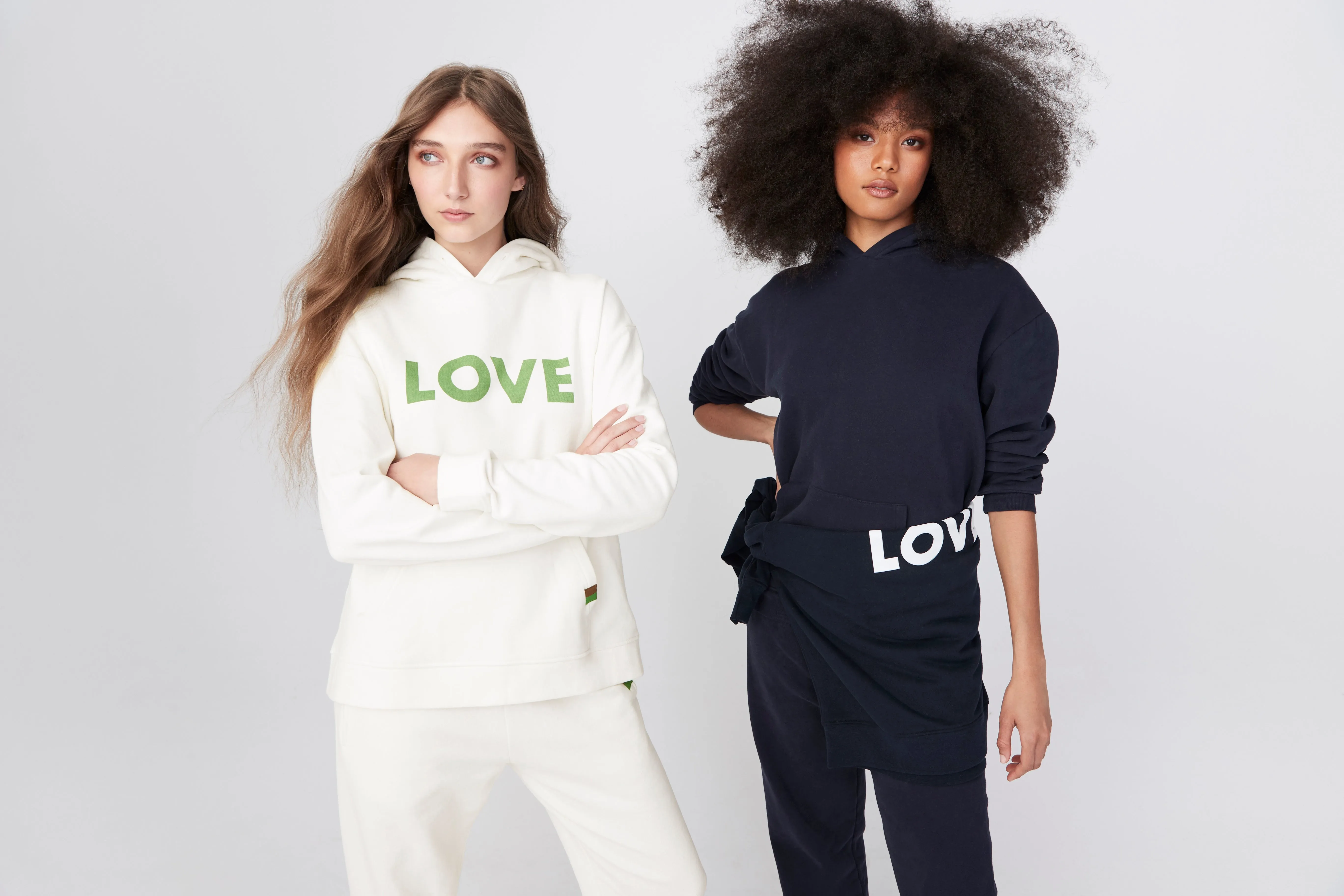 The Oversized Hoodie - Navy sold by Kule product image thumbnail 5