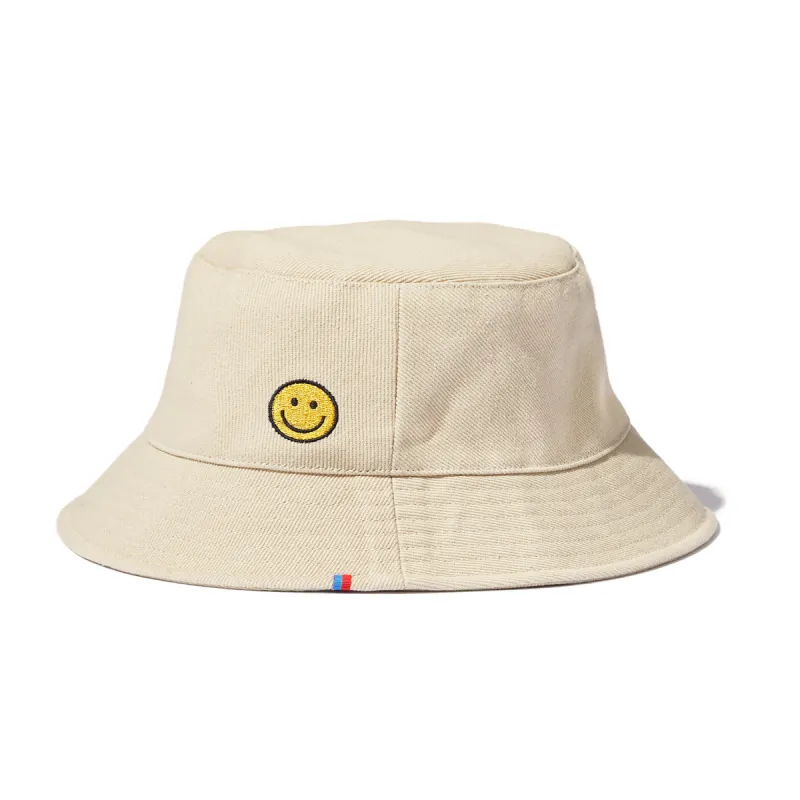 The Smile Bucket Hat - Khaki made by Kule