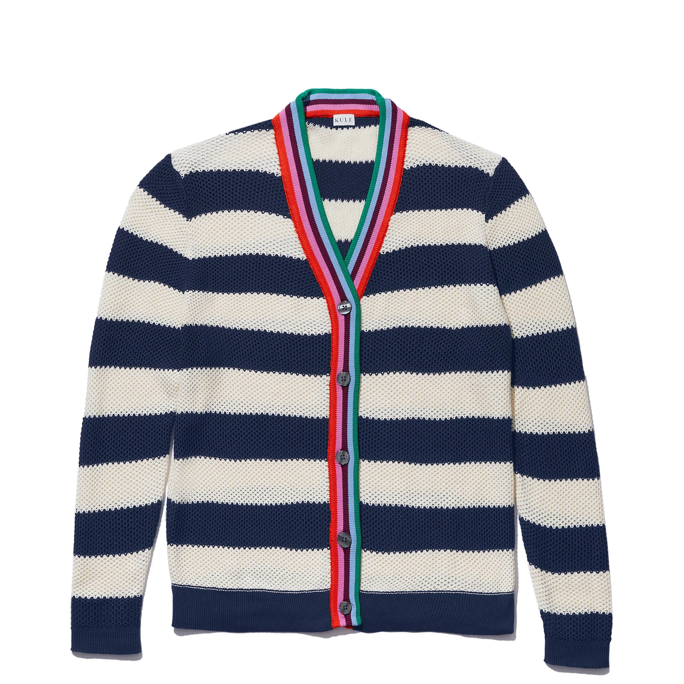 The Raven - Navy/Cream sold by Kule
