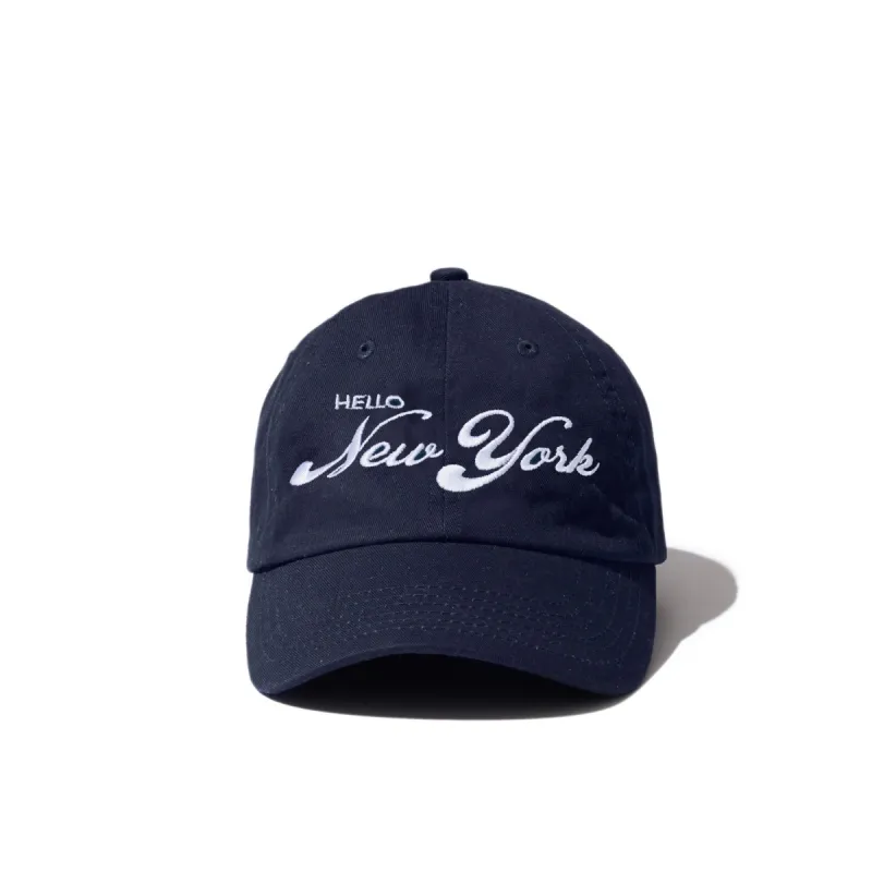 The Hello New York Kap - Navy sold by Kule