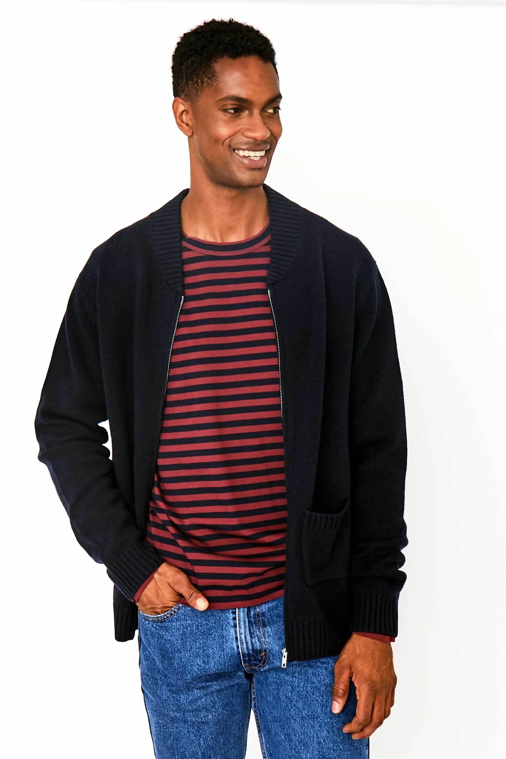 The Eddie - Navy sold by Kule product image thumbnail 3