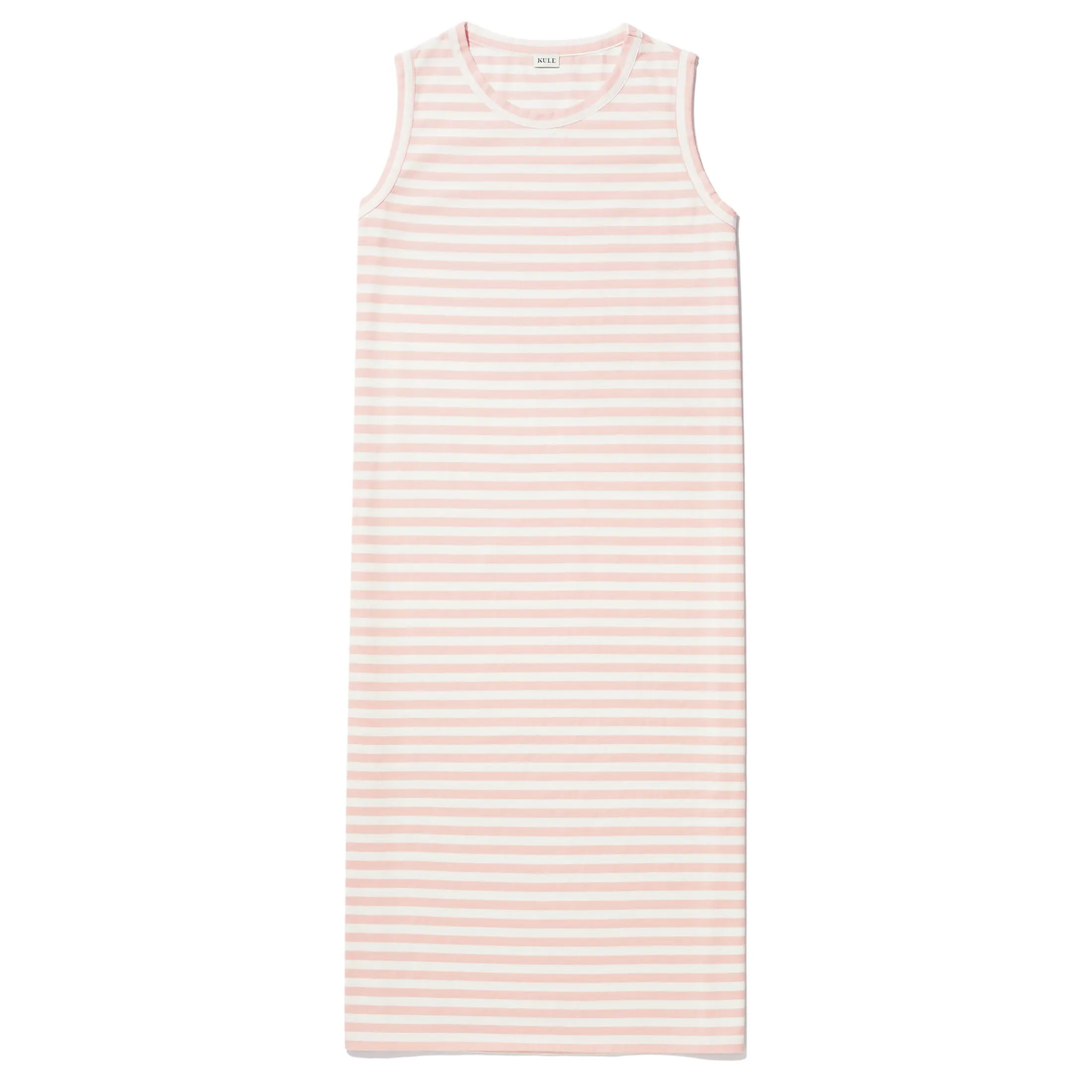 The Tank Dress - Shell/White sold by Kule