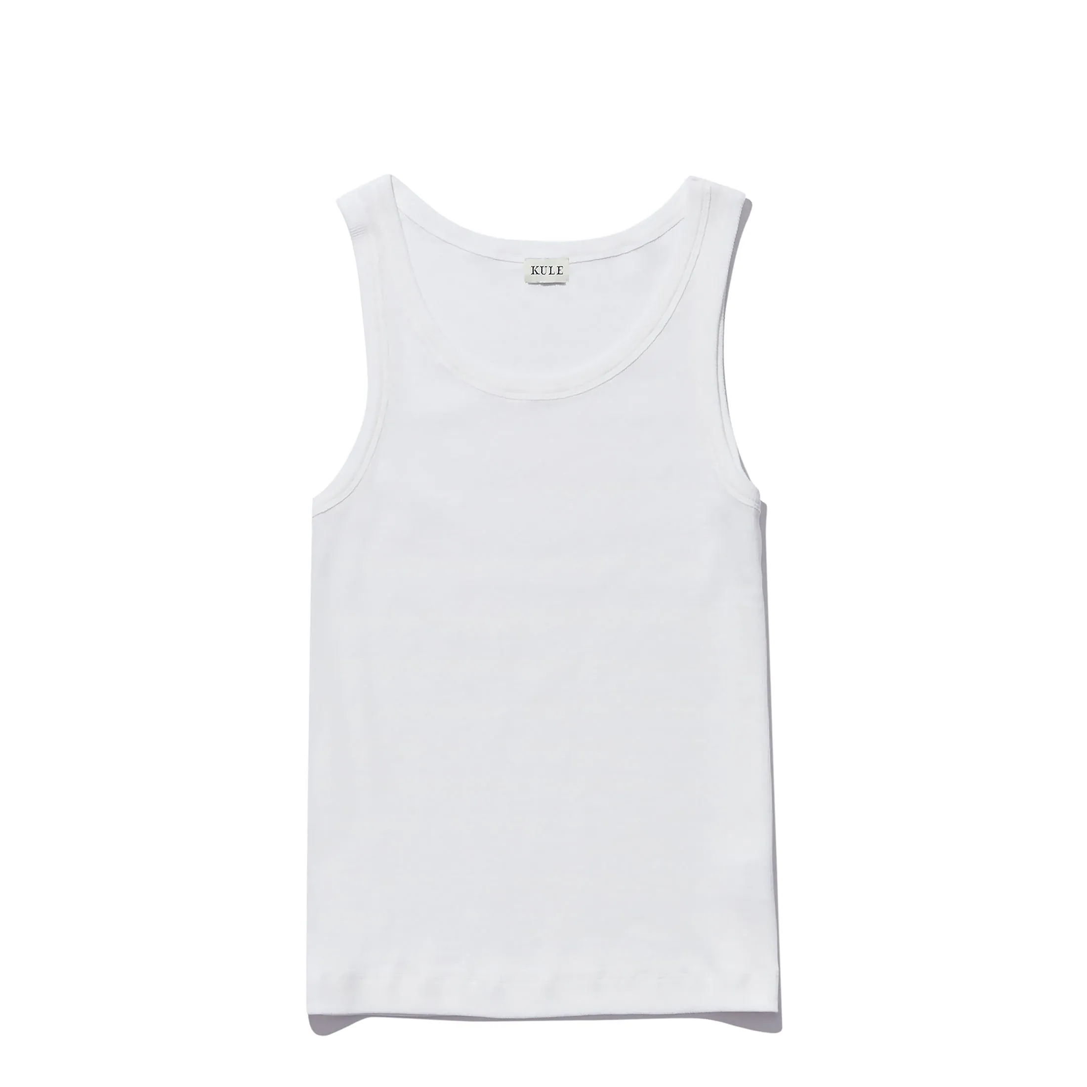 The Ribbed Lenny - White sold by Kule