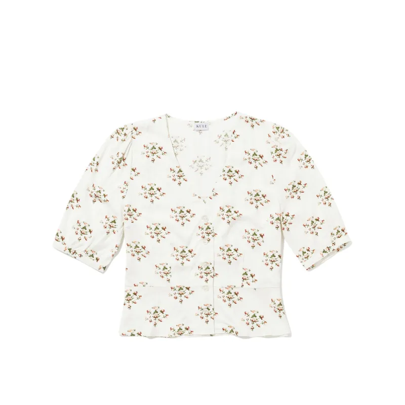 The Janey - White/Floral sold by Kule