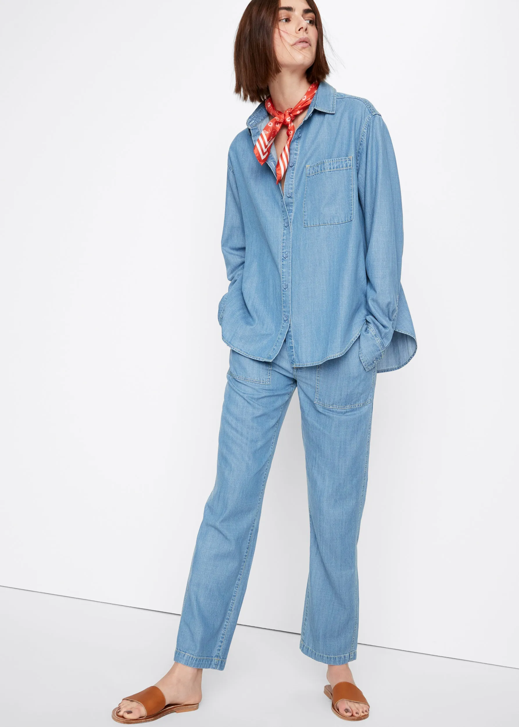The Chambray Quinn - Light Denim sold by Kule product image thumbnail 3