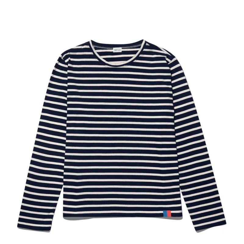 The Modern Long - Navy/Cream sold by Kule