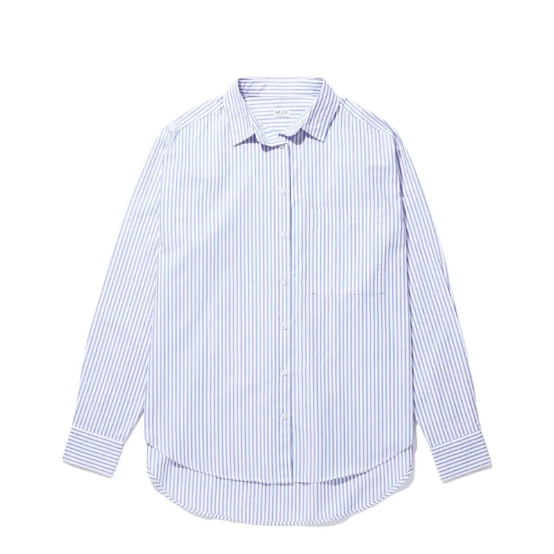 The Quinn - White/Blue sold by Kule