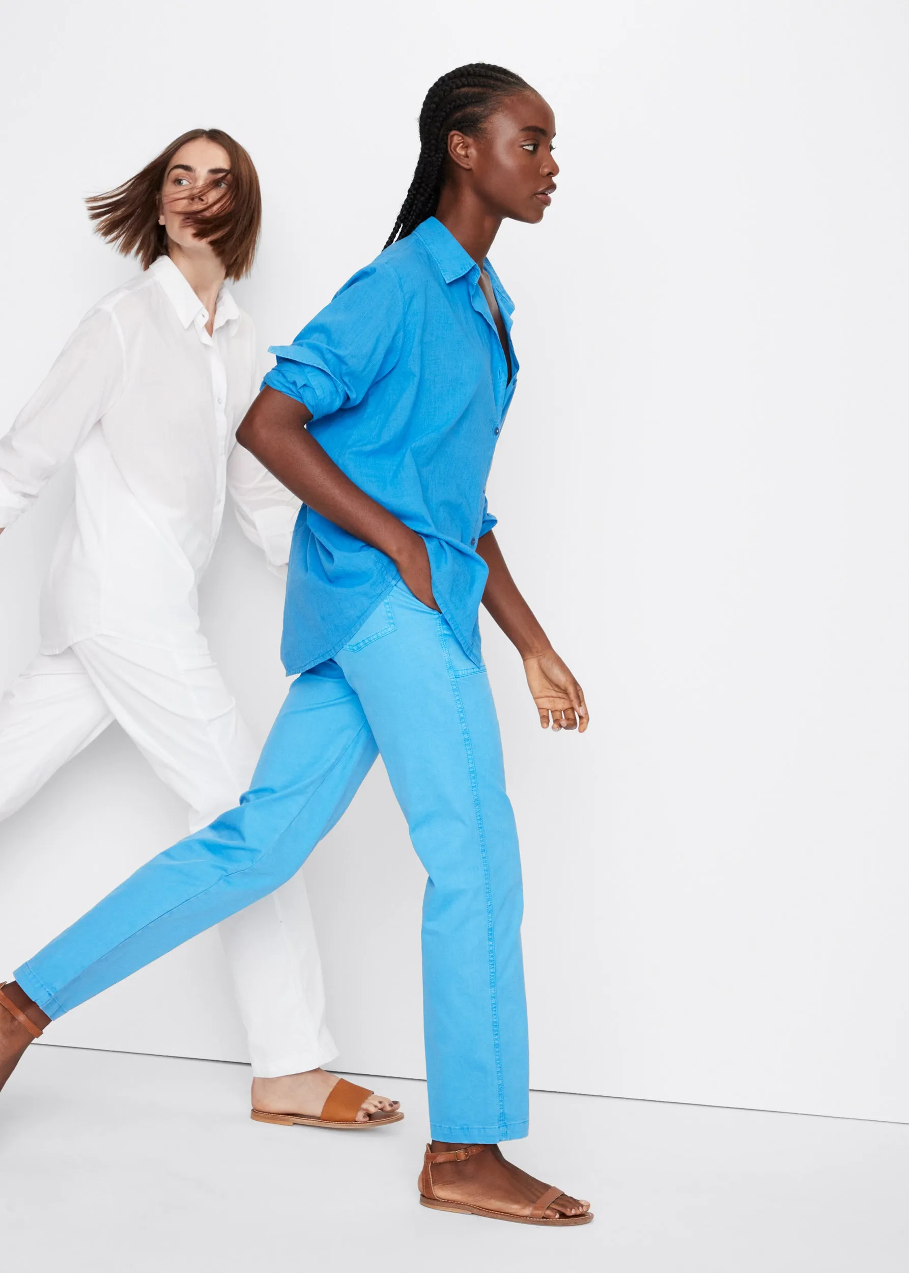 The City Pants - Azzurro sold by Kule product image thumbnail 4