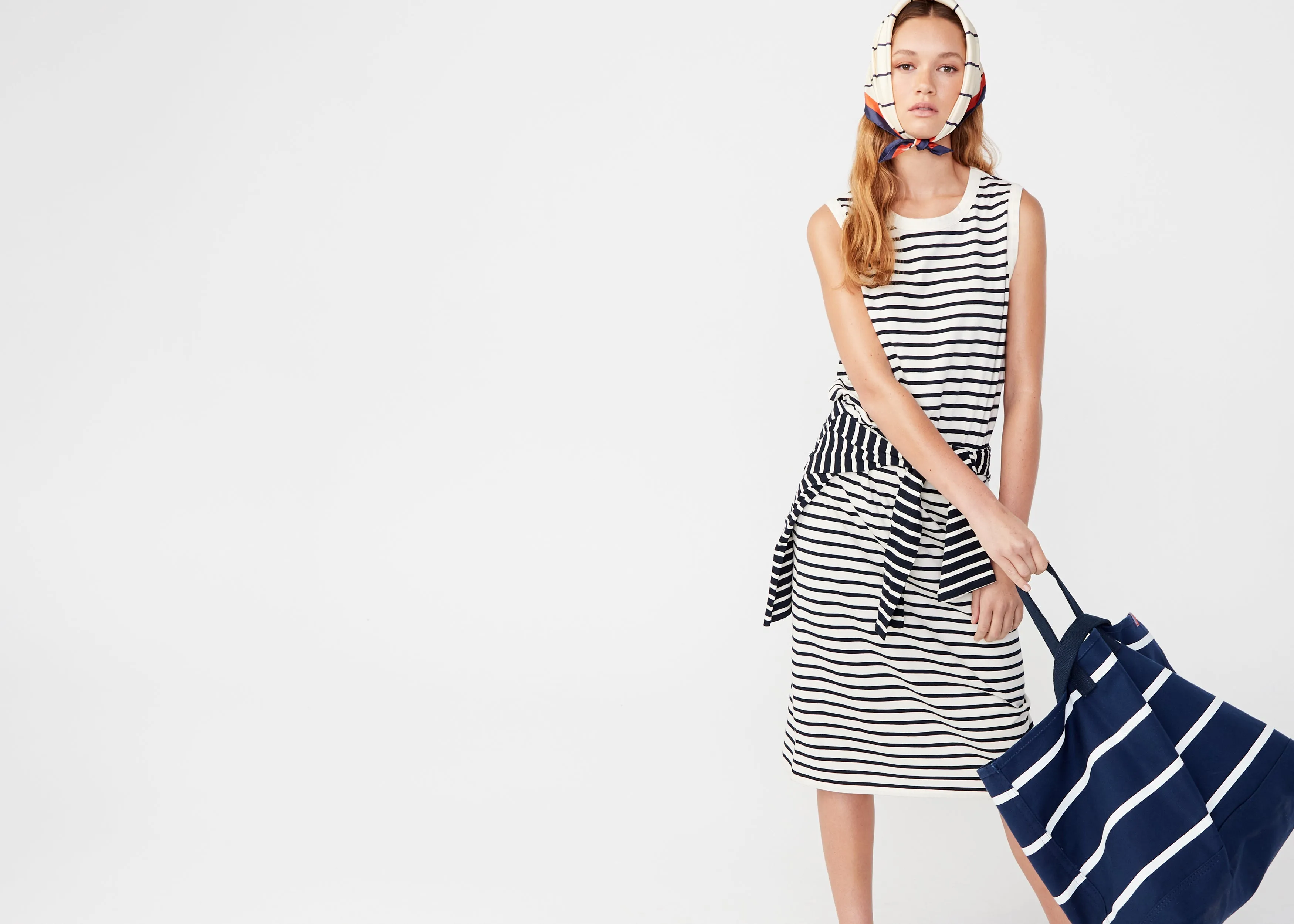 The Silk Mischa Scarf - Cream sold by Kule product image thumbnail 5