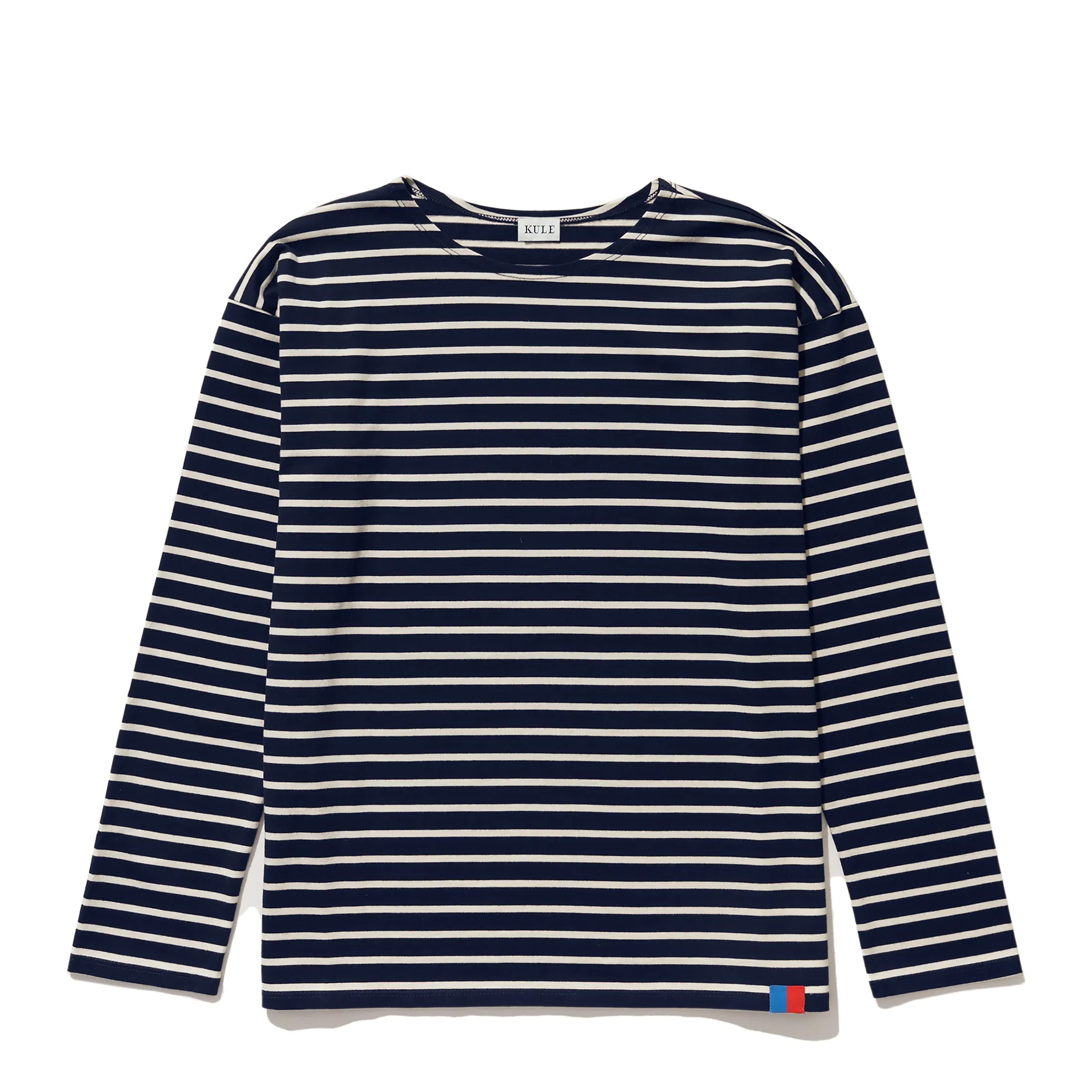 The Boyfriend - Navy/Cream sold by Kule