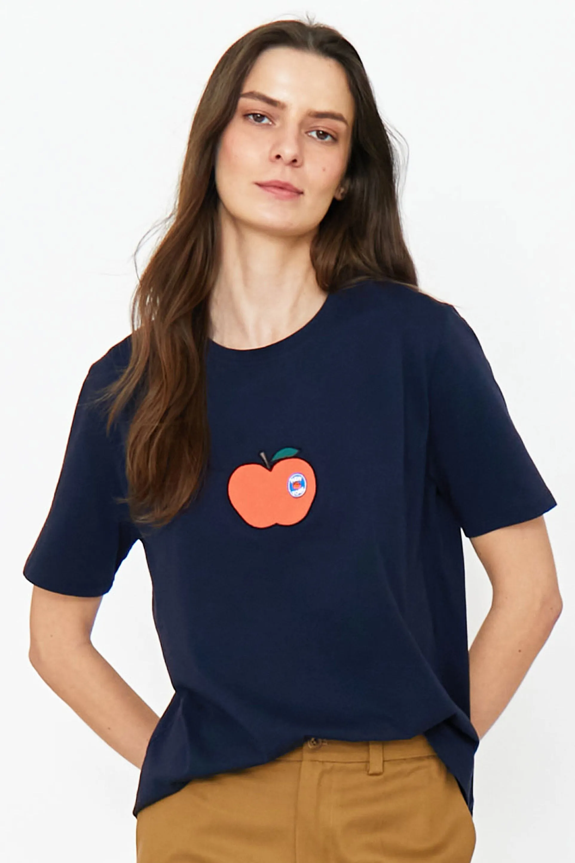 The Modern Big Apple - Navy sold by Kule product image thumbnail 2