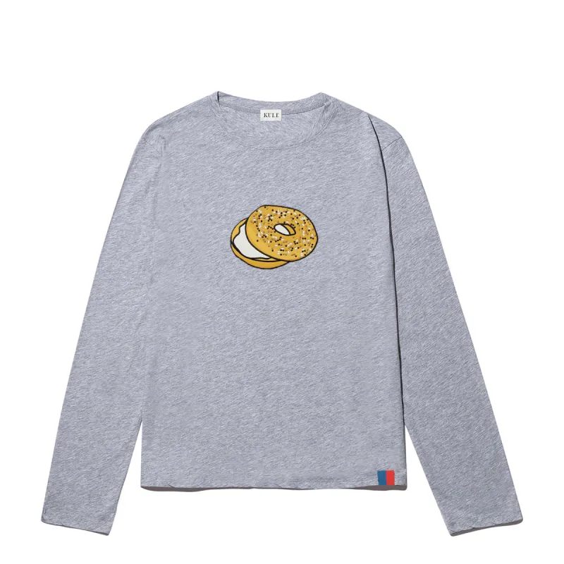 The Modern Long Bagel - Heather Grey sold by Kule