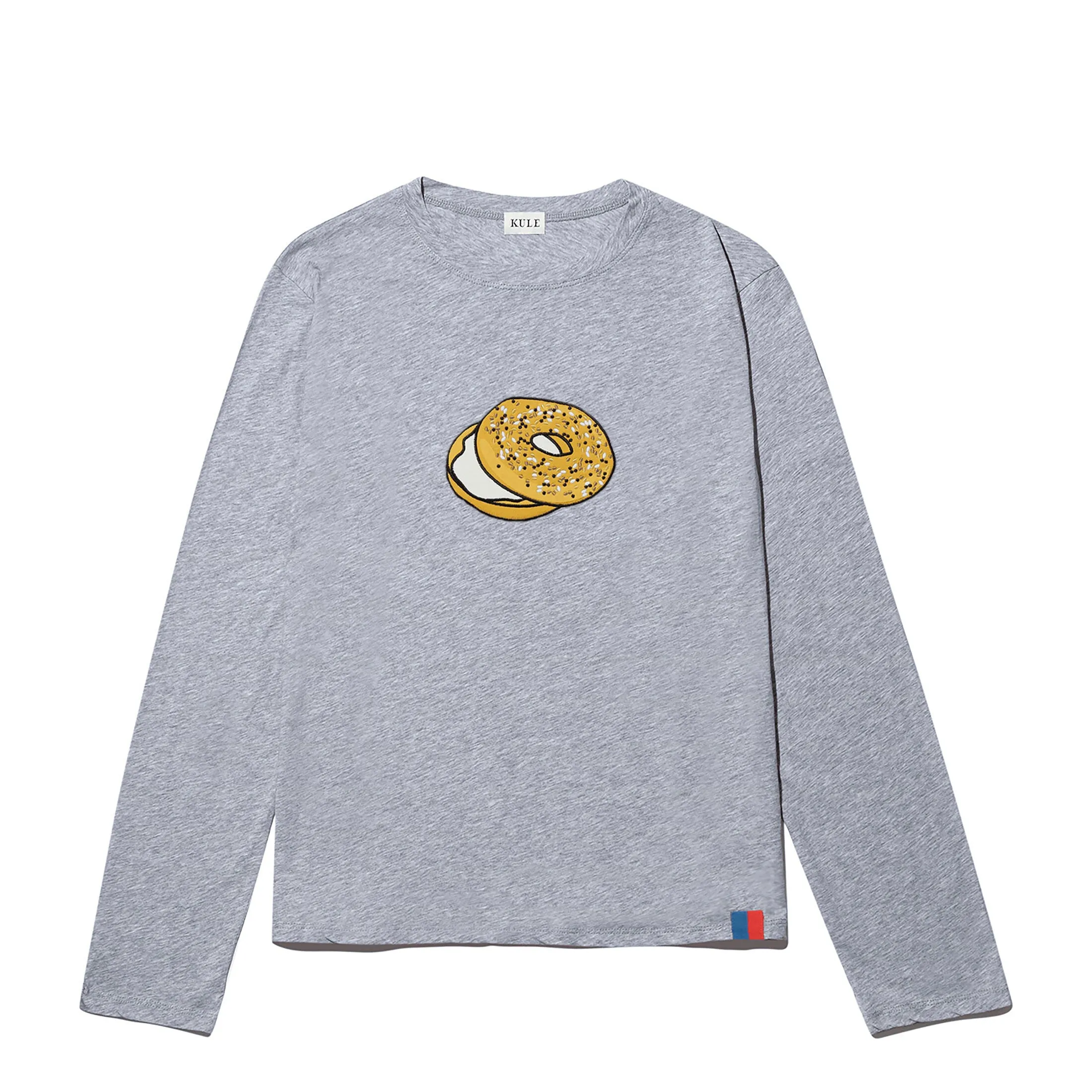 The Modern Long Bagel - Heather Grey sold by Kule