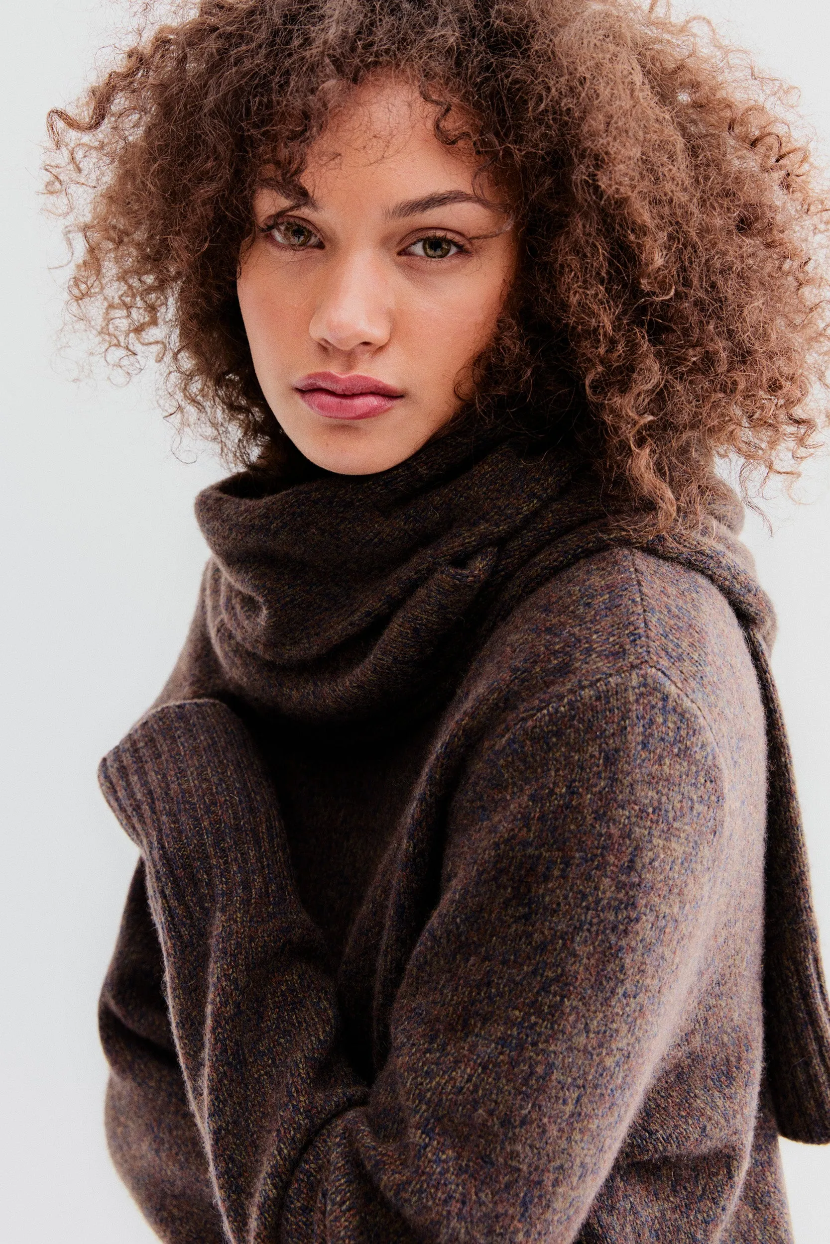 The Cashmere Tatum - Chocolate Marl sold by Kule product image thumbnail 5