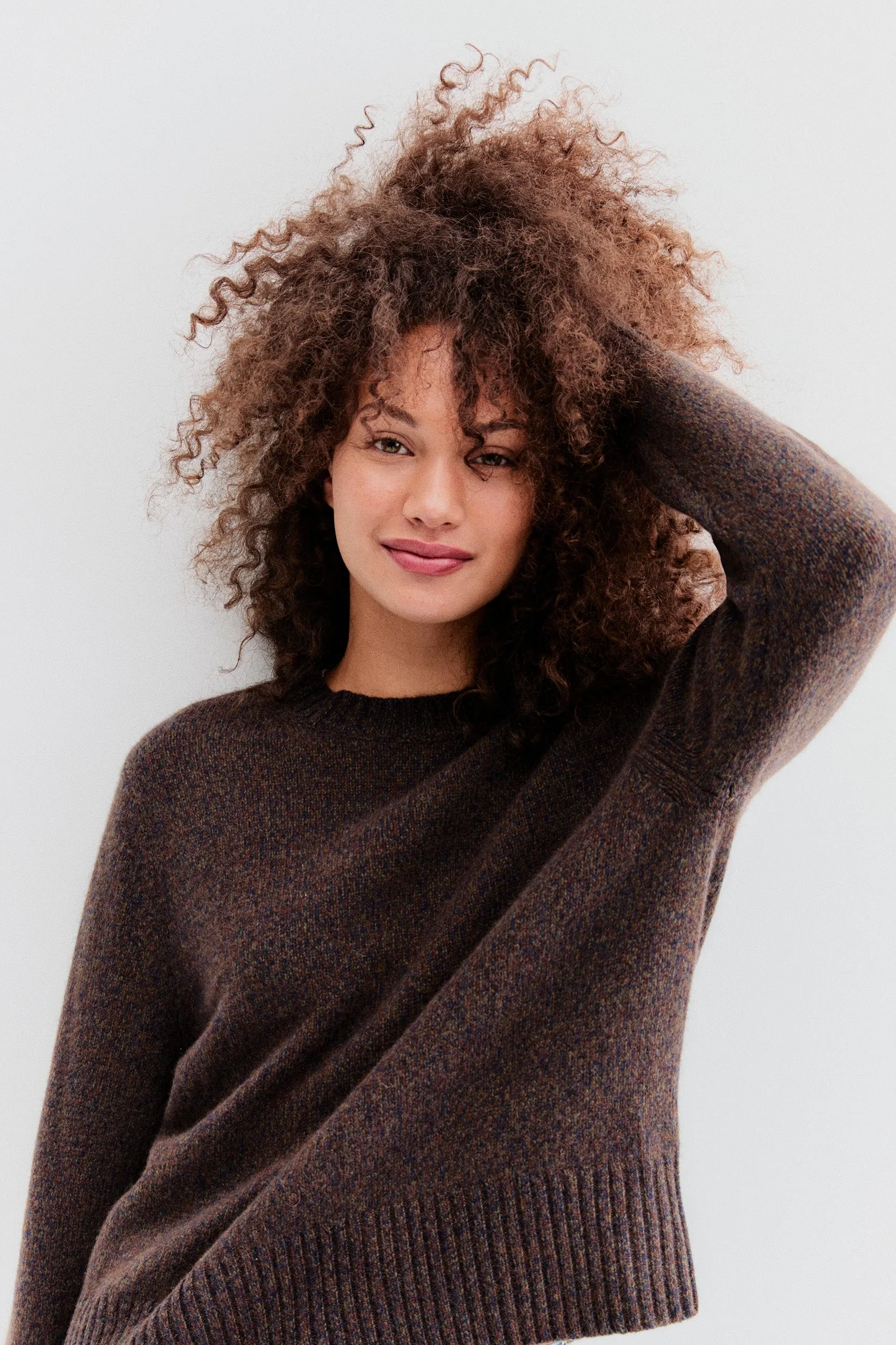 The Cashmere Tatum - Chocolate Marl sold by Kule product image thumbnail 4