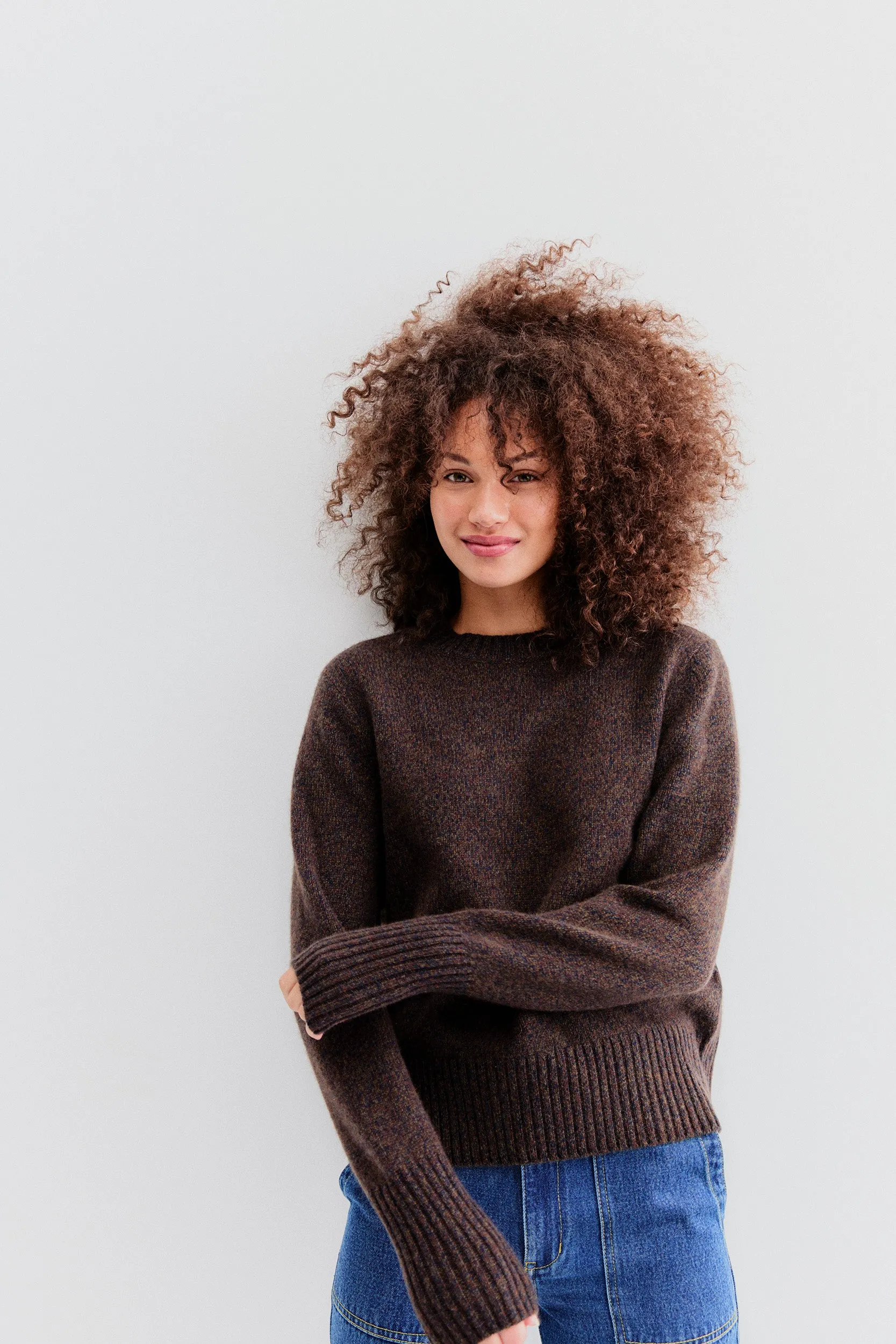 The Cashmere Tatum - Chocolate Marl sold by Kule product image thumbnail 2