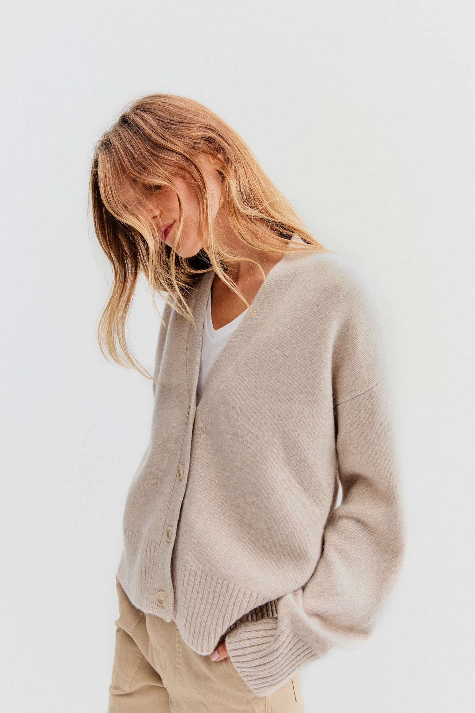 The Cashmere Raffa - Cream Marl sold by Kule product image thumbnail 3