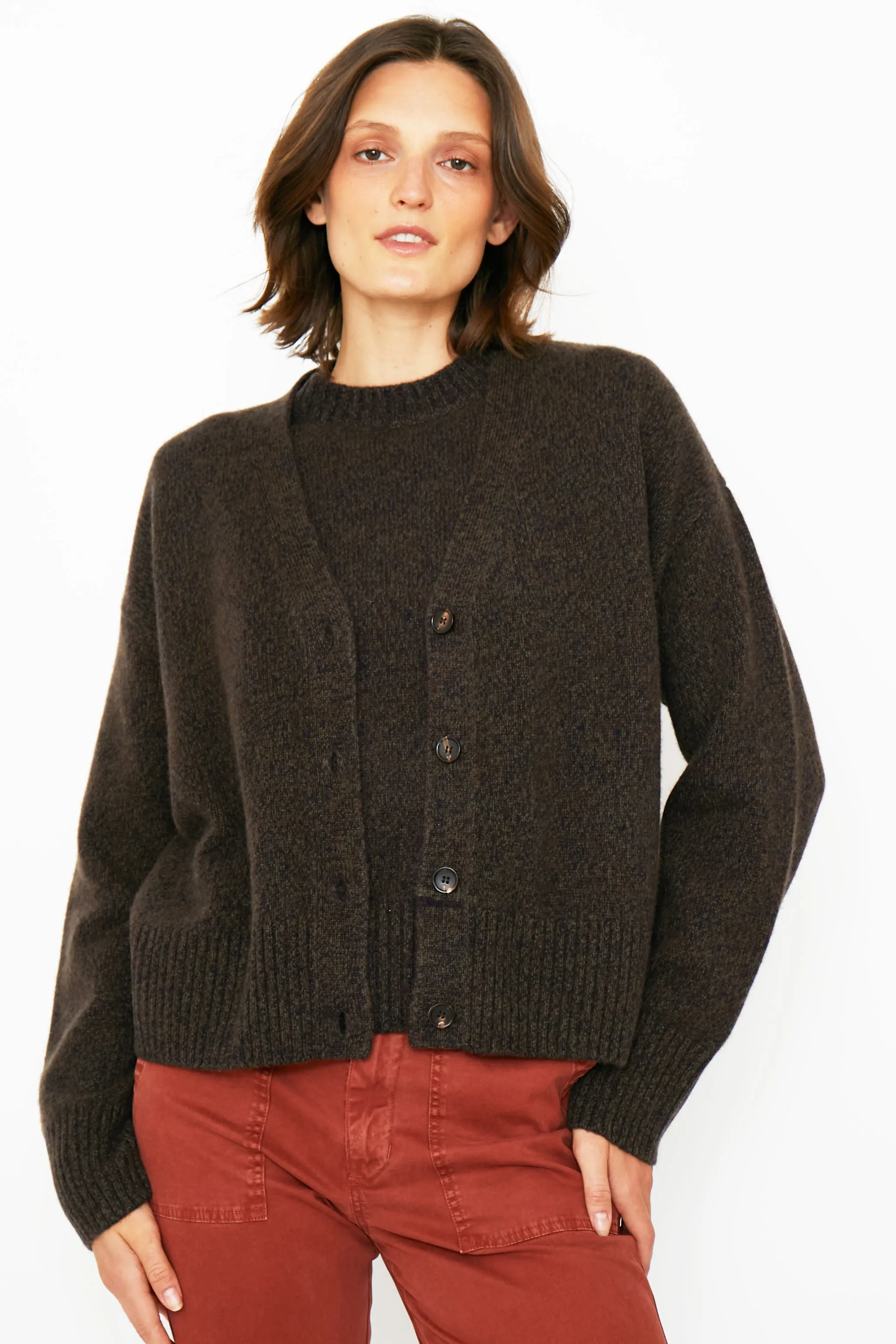 The Cashmere Raffa - Chocolate Marl sold by Kule product image thumbnail 2