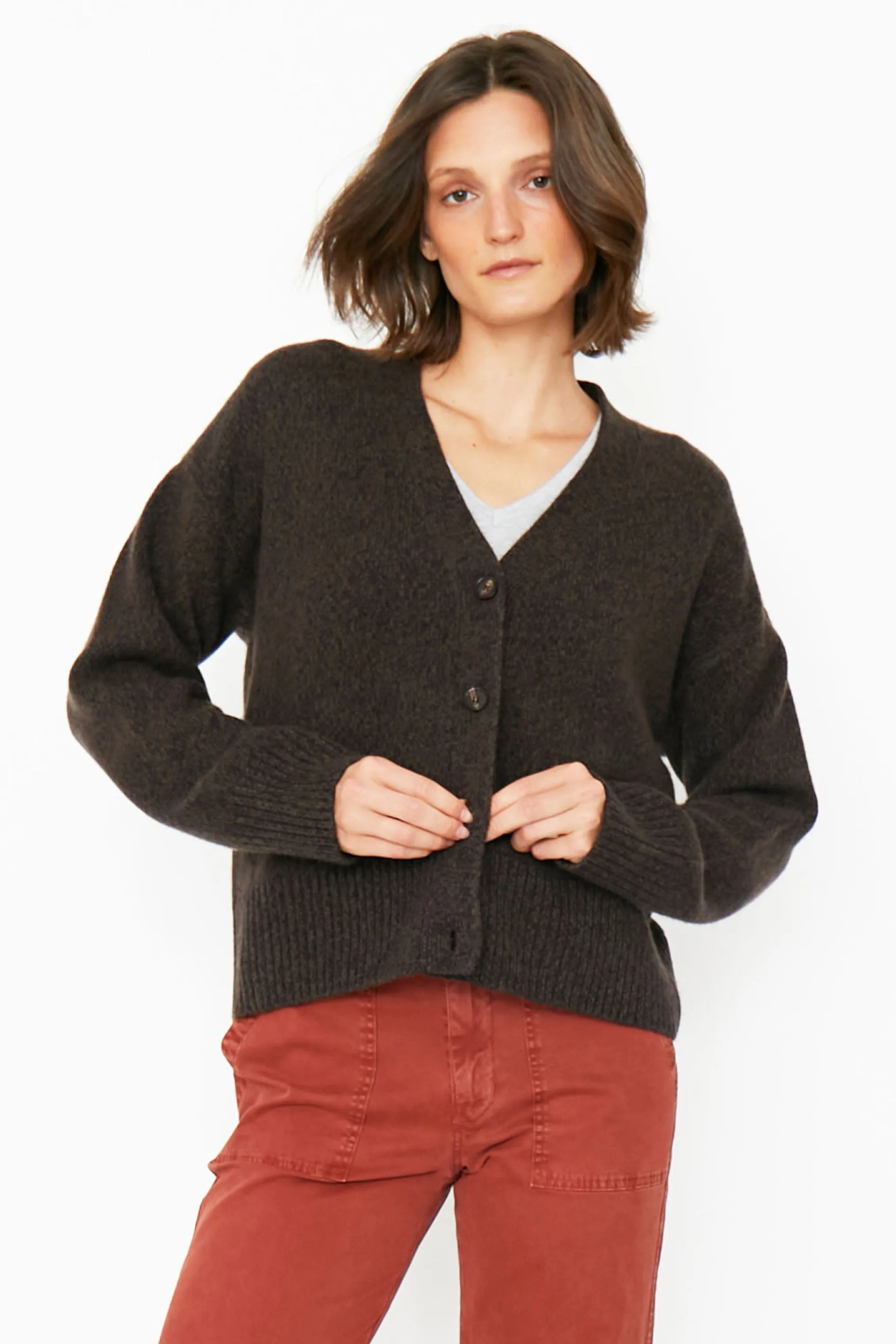 The Cashmere Raffa - Chocolate Marl sold by Kule product image thumbnail 4