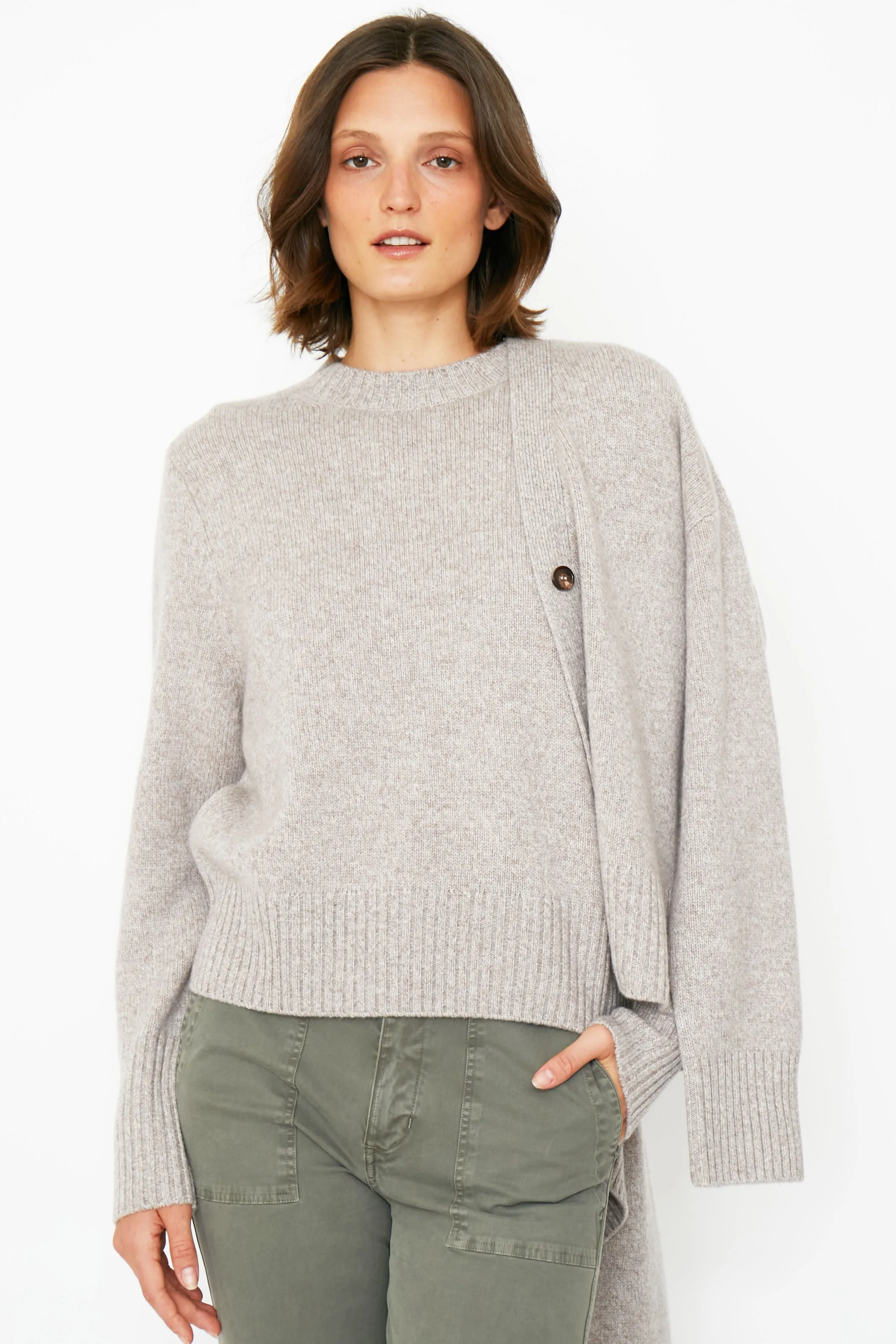 The Cashmere Tatum - Cream Marl sold by Kule product image thumbnail 3