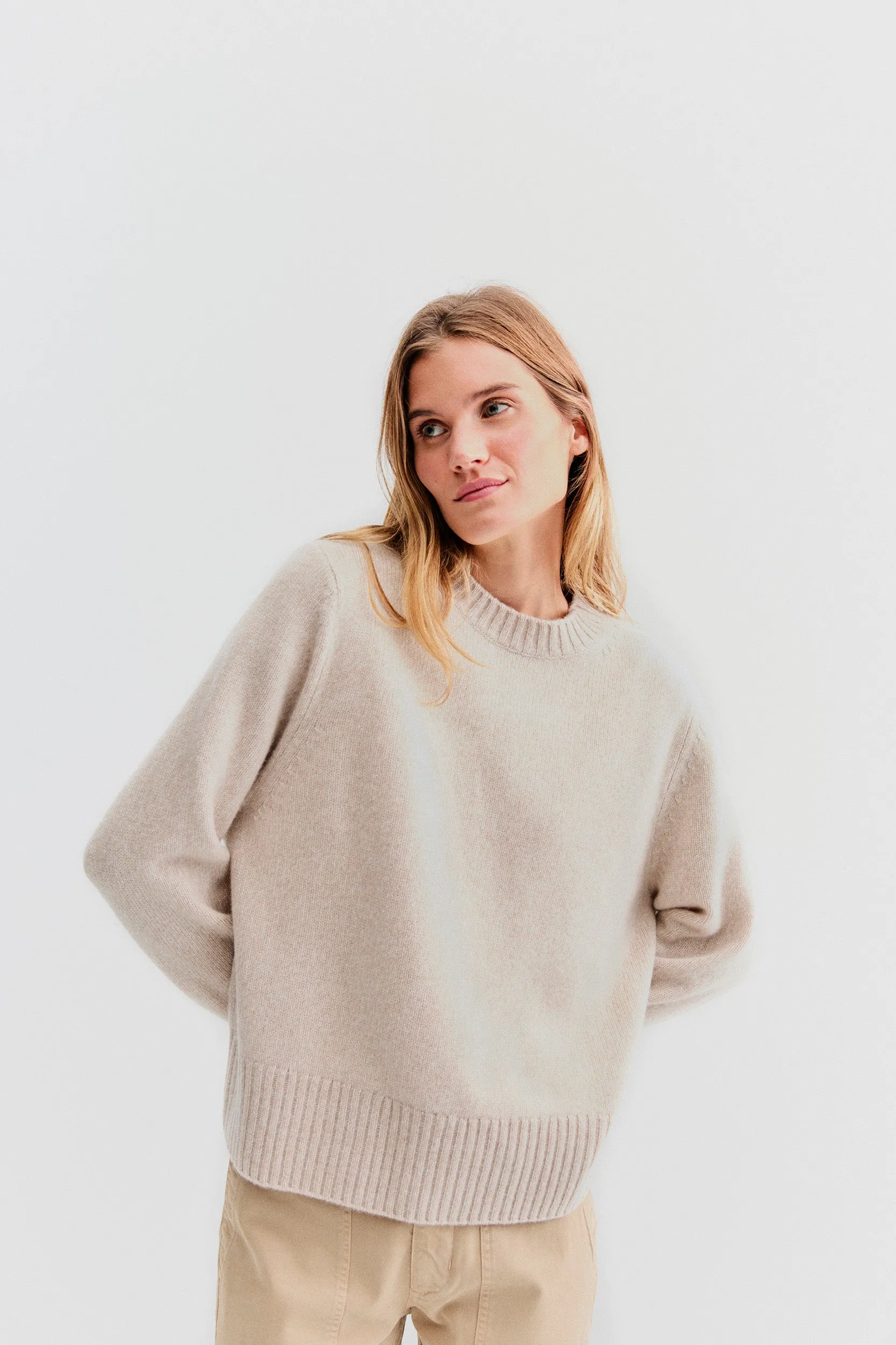 The Cashmere Tatum - Cream Marl sold by Kule product image thumbnail 2