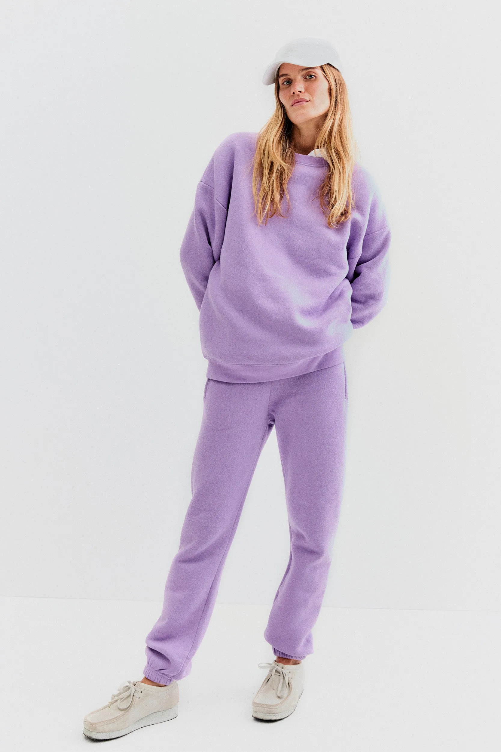 The Oversized Spongee Sweatshirt - Lilac sold by Kule product image thumbnail 3