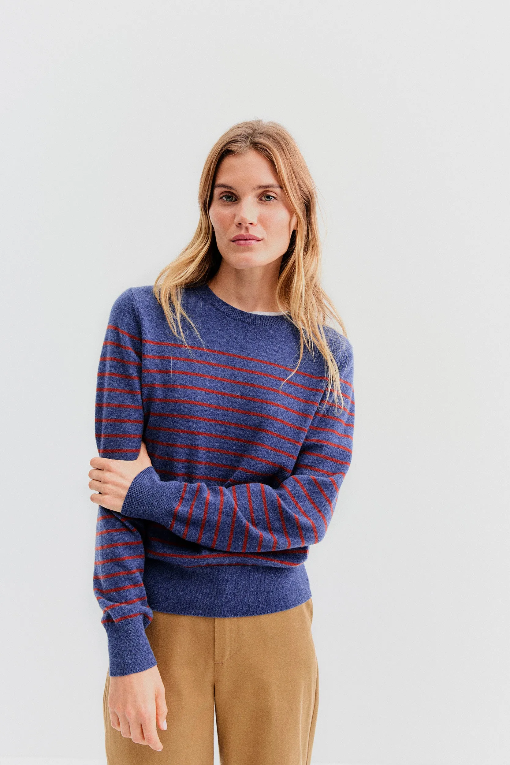 The Betty - Indigo/Cinnamon sold by Kule product image thumbnail 2