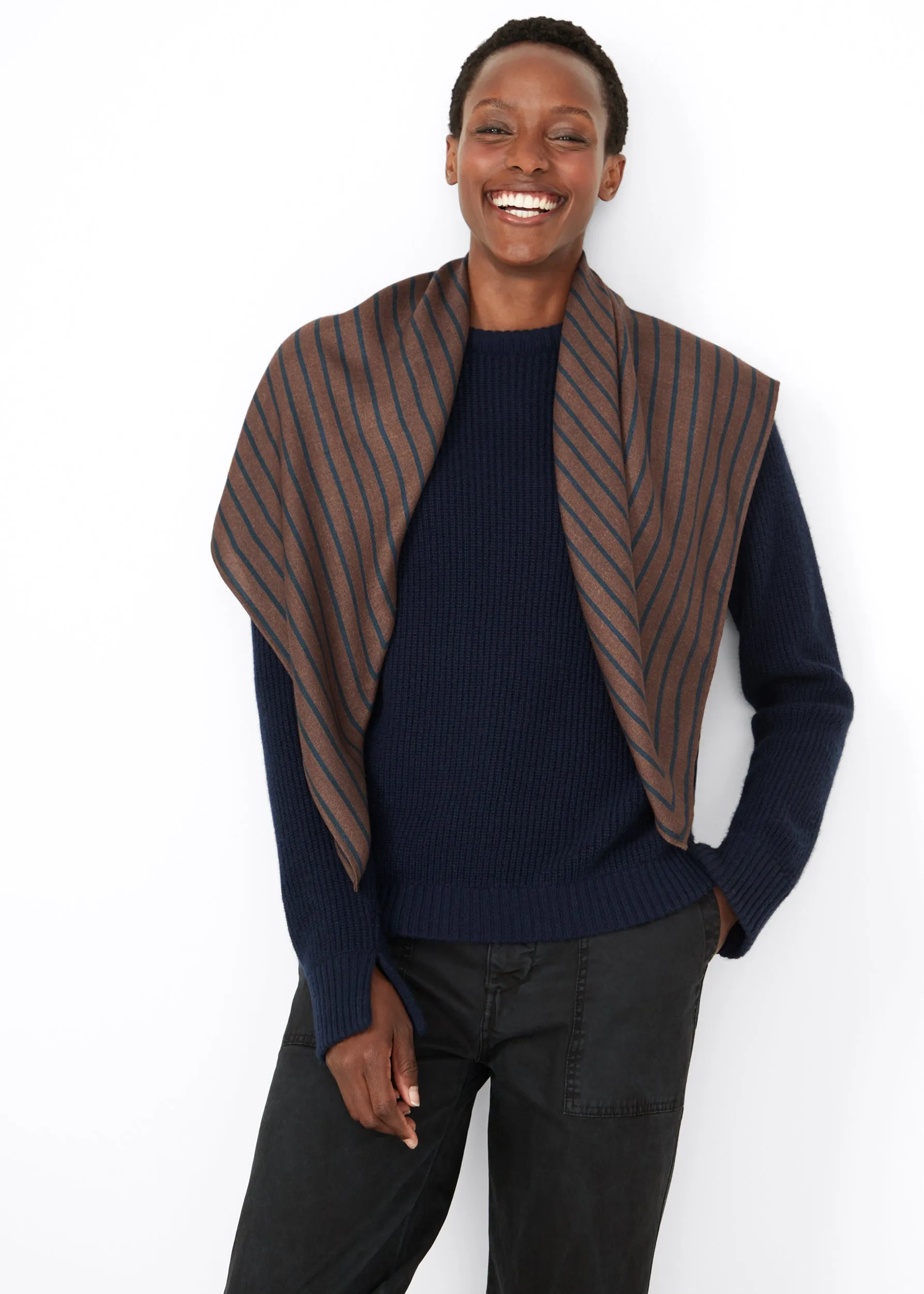 The Agatha - Walnut/Indigo sold by Kule product image thumbnail 2