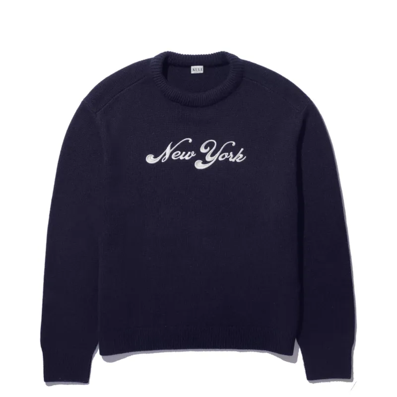The New York Crewneck - Navy sold by Kule