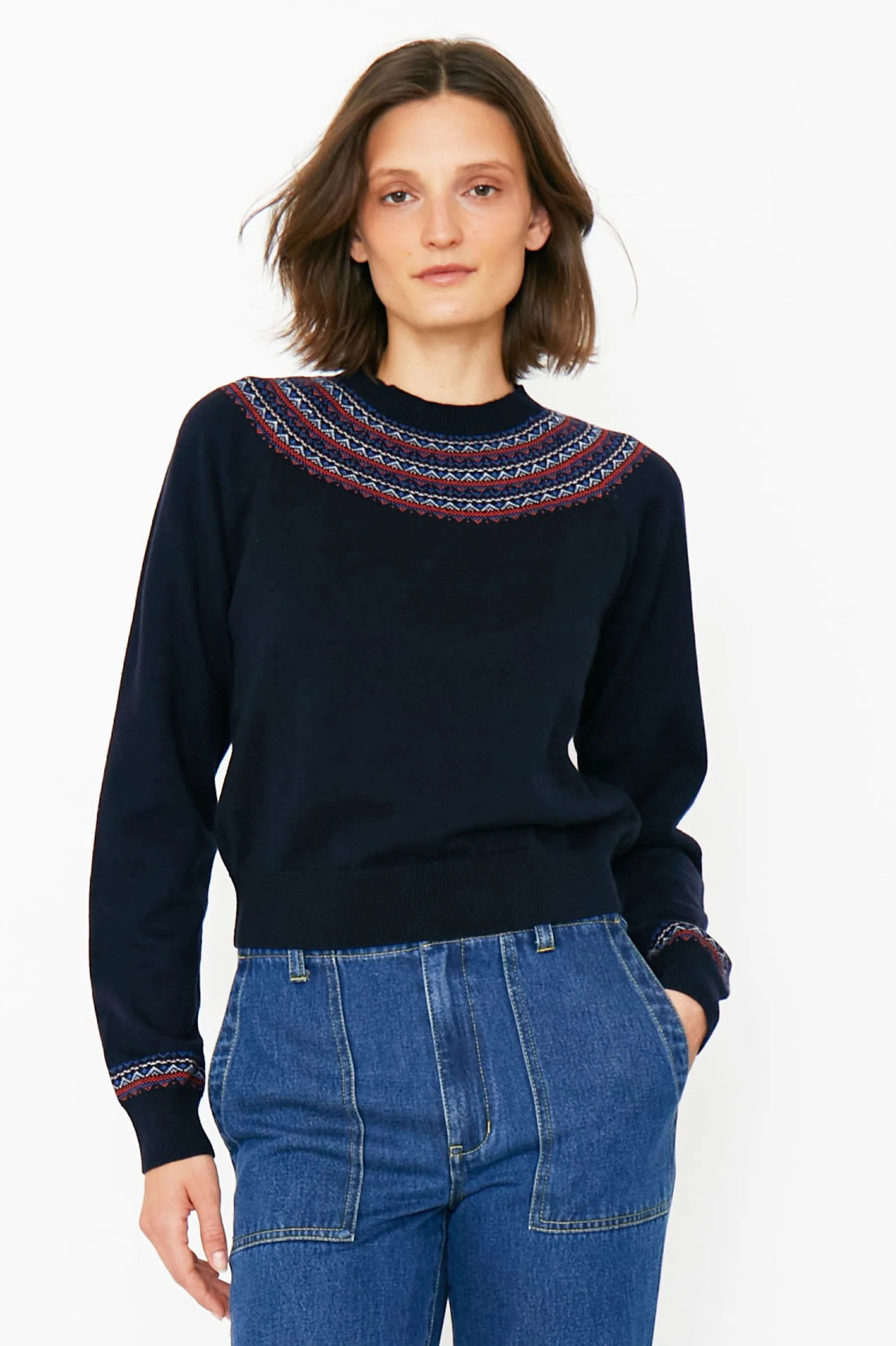 The Arielle - Navy/Poppy/Cream sold by Kule product image thumbnail 2