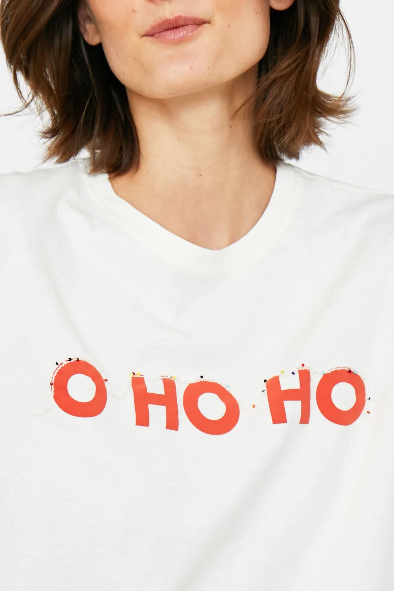 The Modern Long O HO HO - Cream sold by Kule product image thumbnail 4