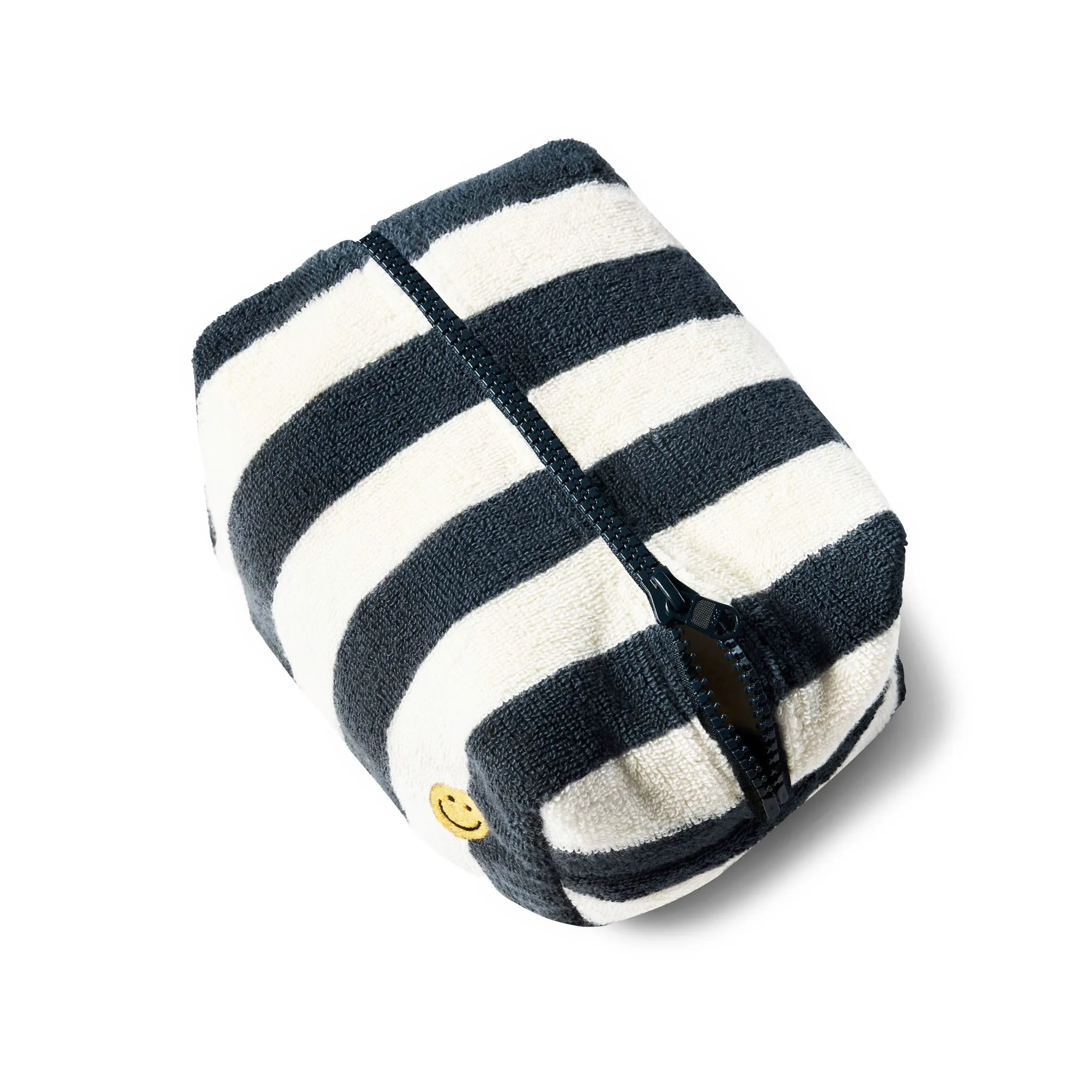 The Terry Pouch Large - Cream/Navy sold by Kule product image thumbnail 3