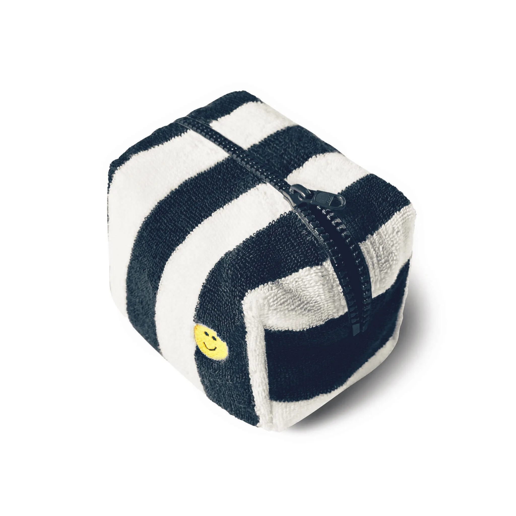 The Terry Pouch Small - Cream/Navy sold by Kule product image thumbnail 2