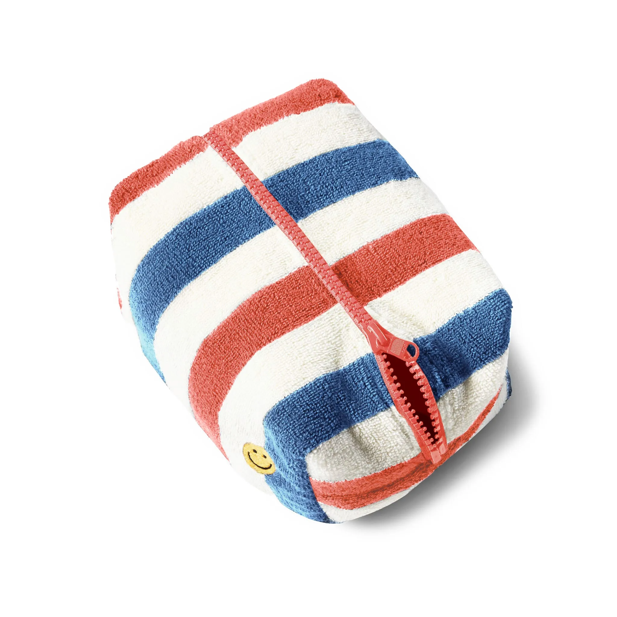 The Terry Pouch Large - Cream/Royal Blue/Poppy sold by Kule product image thumbnail 2