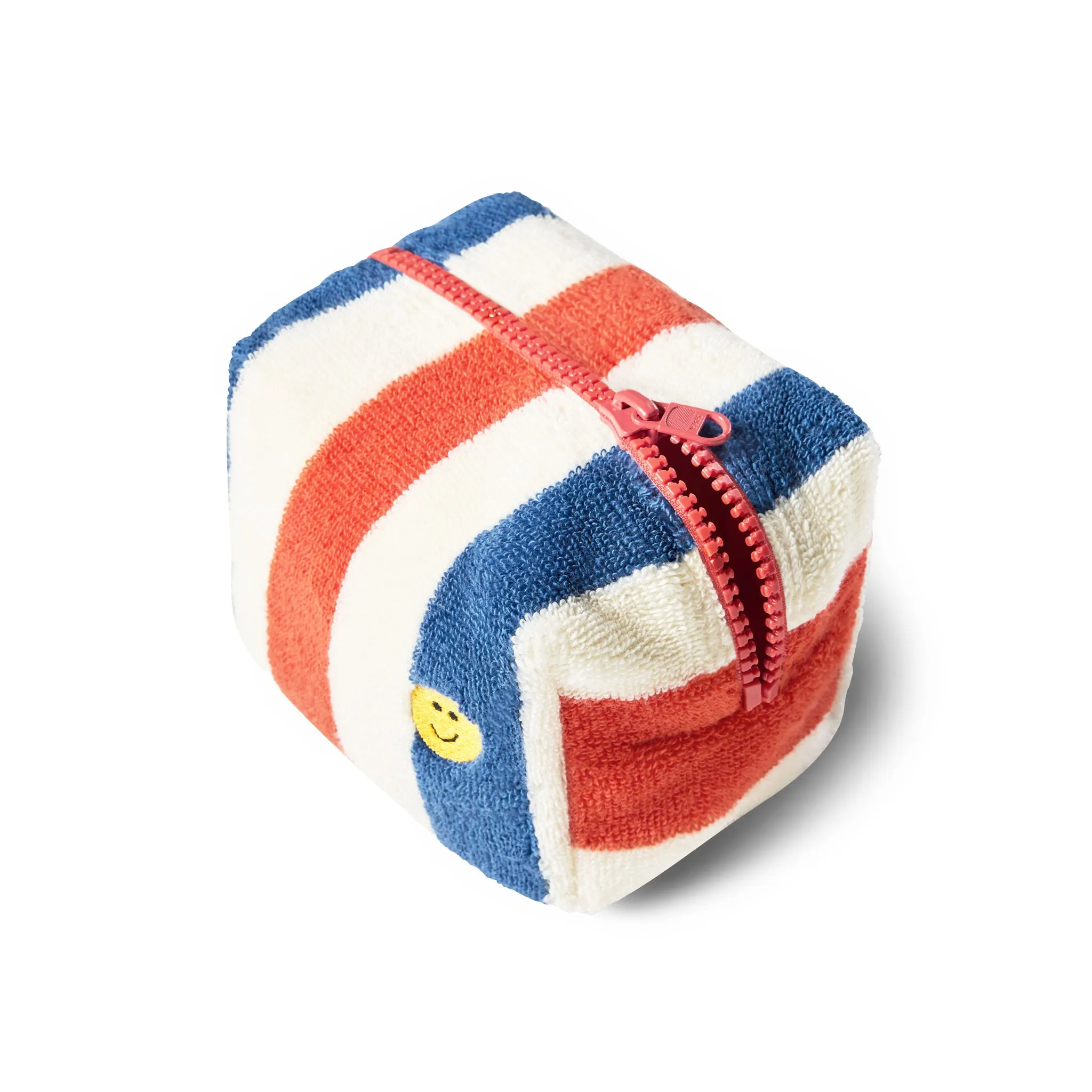 The Terry Pouch Small - Cream/Royal Blue/Poppy sold by Kule product image thumbnail 3
