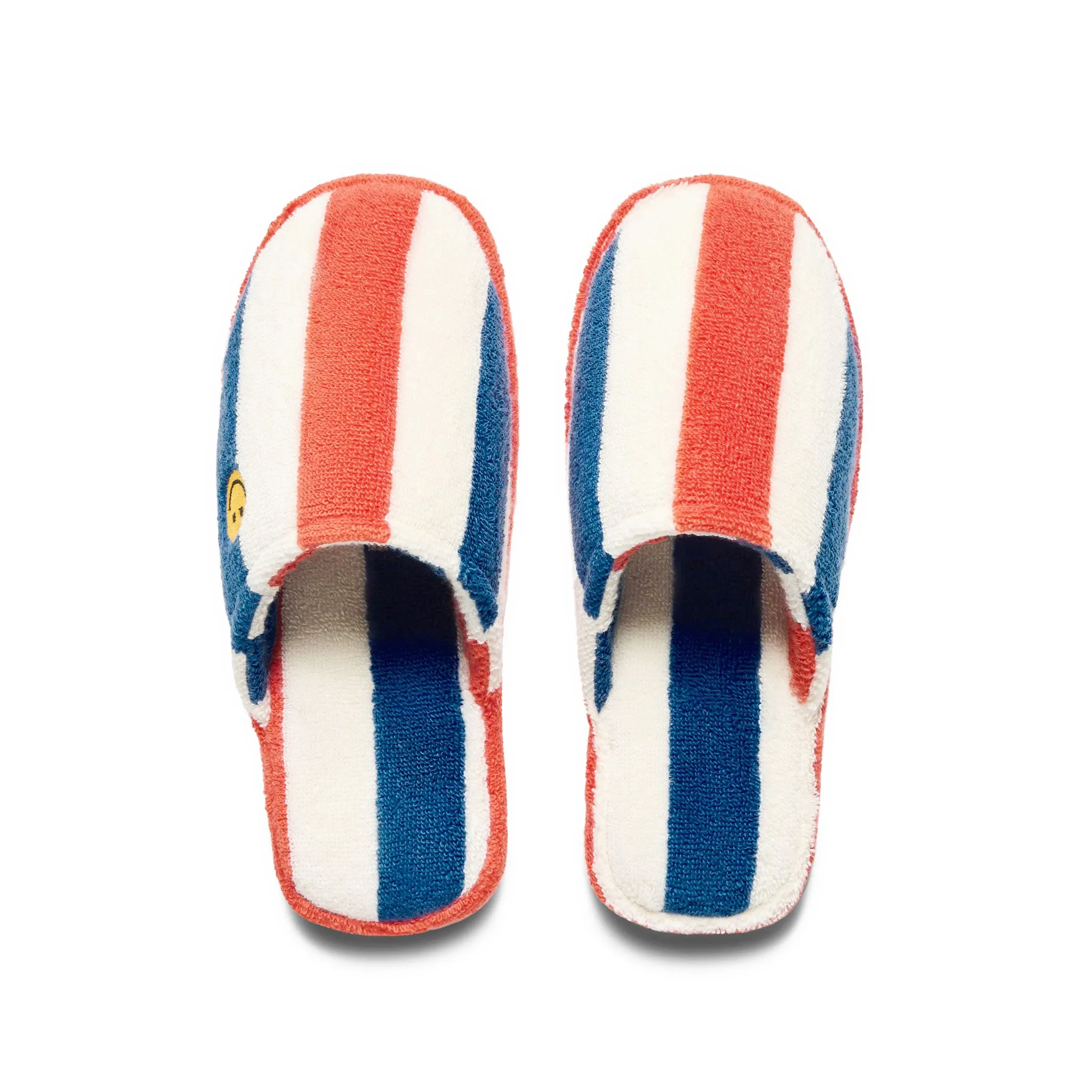 The Terry Slippers - Cream/Royal Blue/Poppy sold by Kule product image thumbnail 3