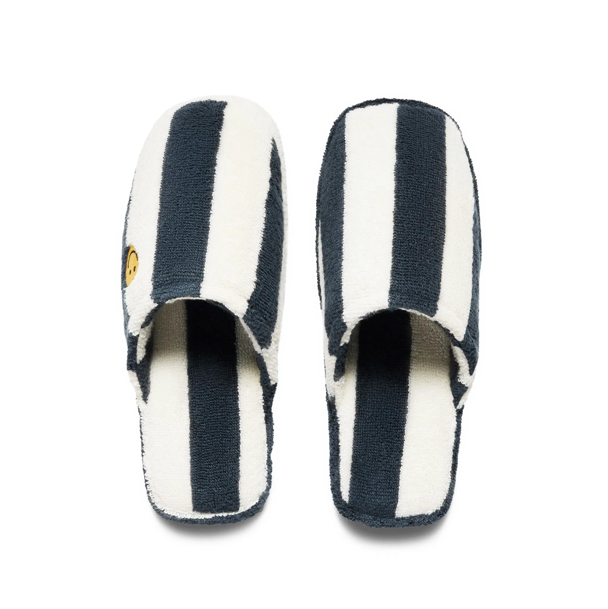 The Terry Slippers - Cream/Navy sold by Kule product image thumbnail 3