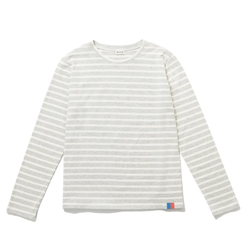 The Modern Long - Heather Grey/Cream sold by Kule