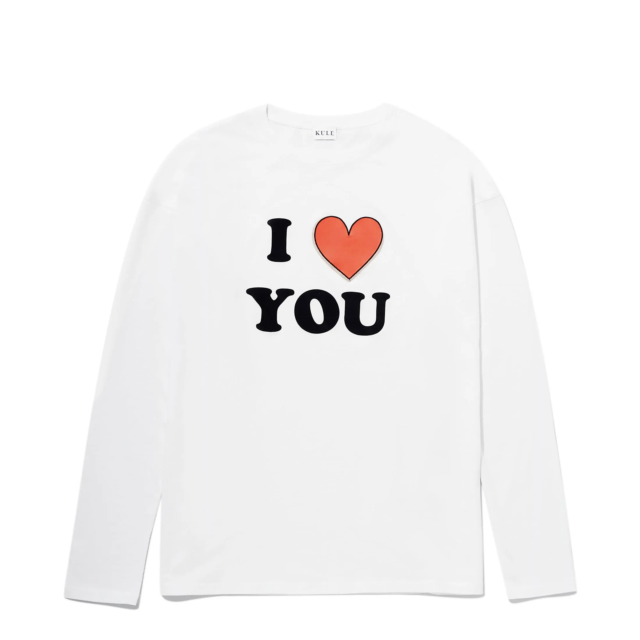 The I Love You Boyfriend - White sold by Kule