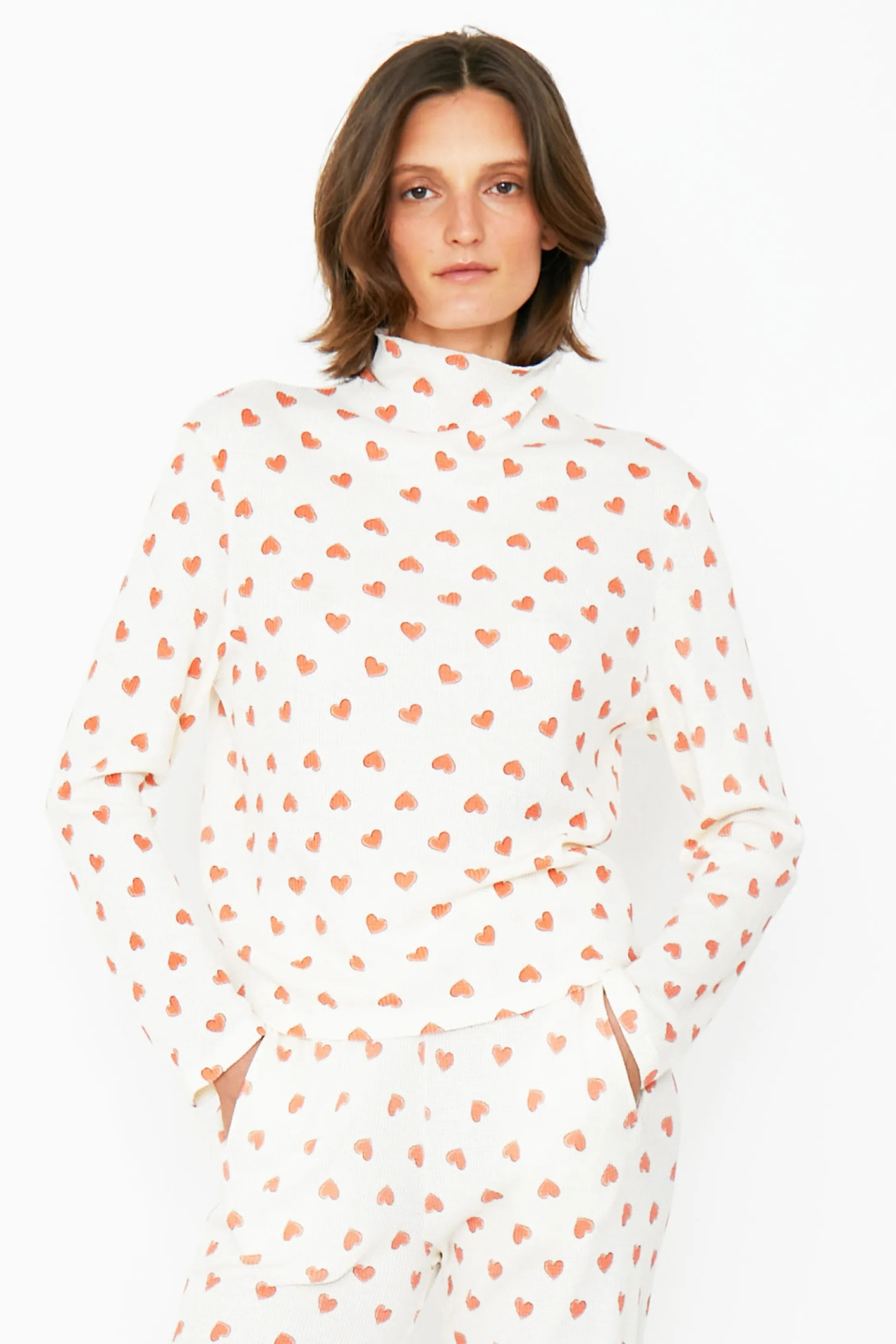 The Multi Heart Arizona - Cream sold by Kule product image thumbnail 2