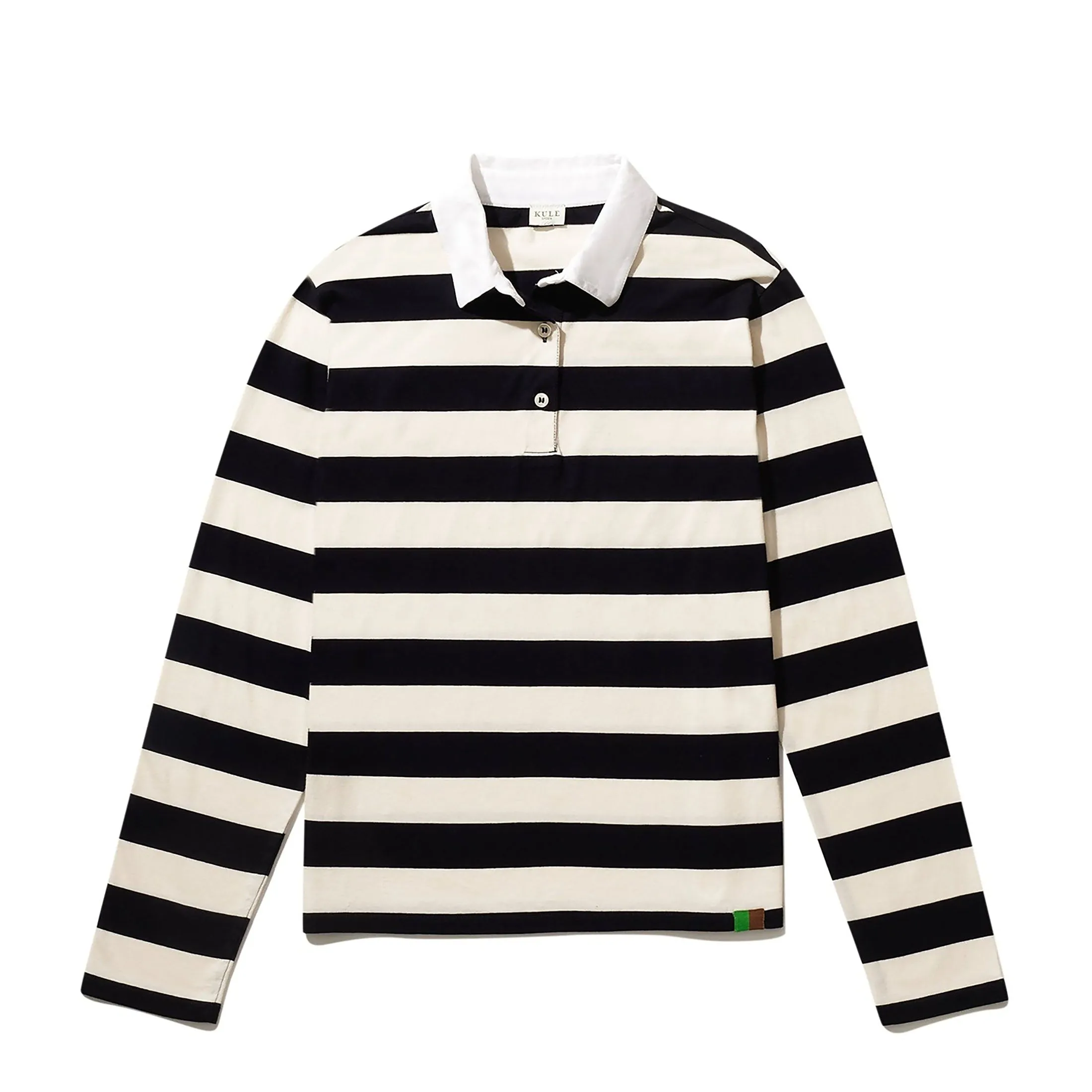 The Women's Rugby - Cream/Navy sold by Kule