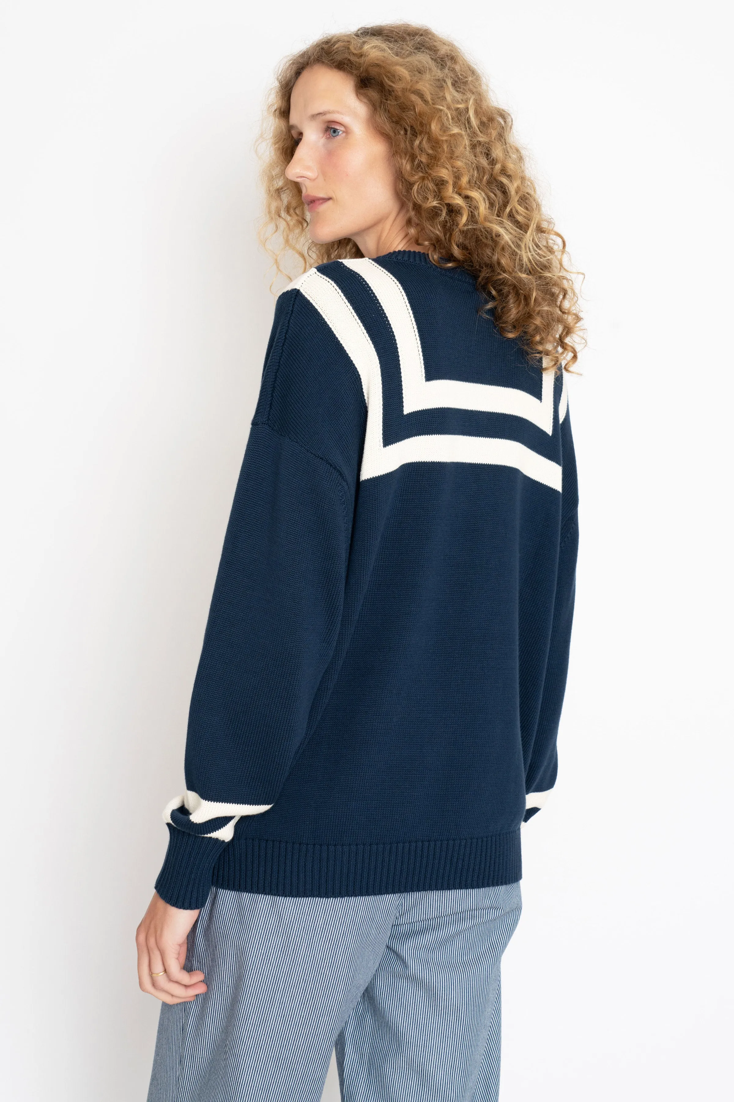The Anchor - Navy/Cream sold by Kule product image thumbnail 3
