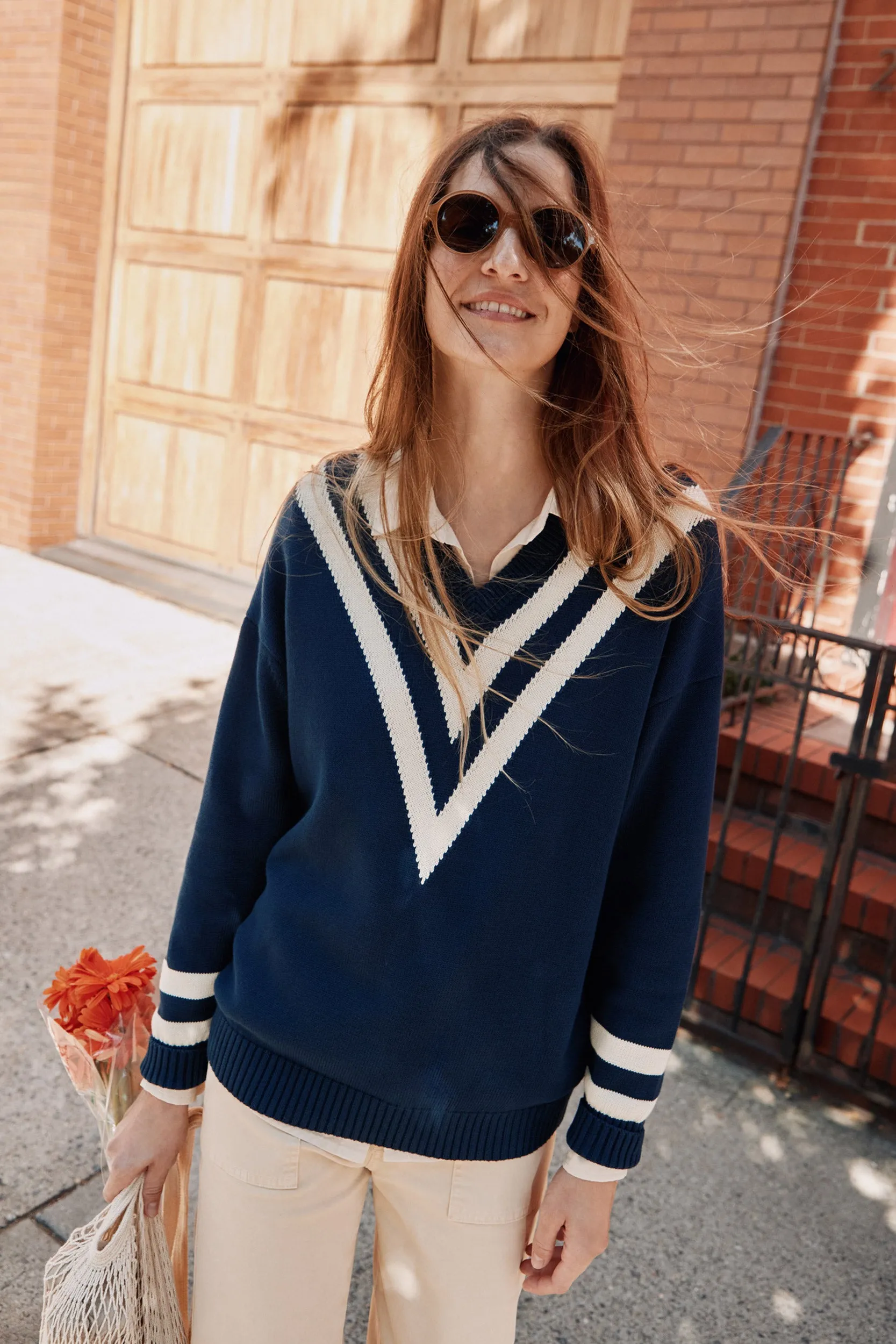 The Anchor - Navy/Cream sold by Kule product image thumbnail 5