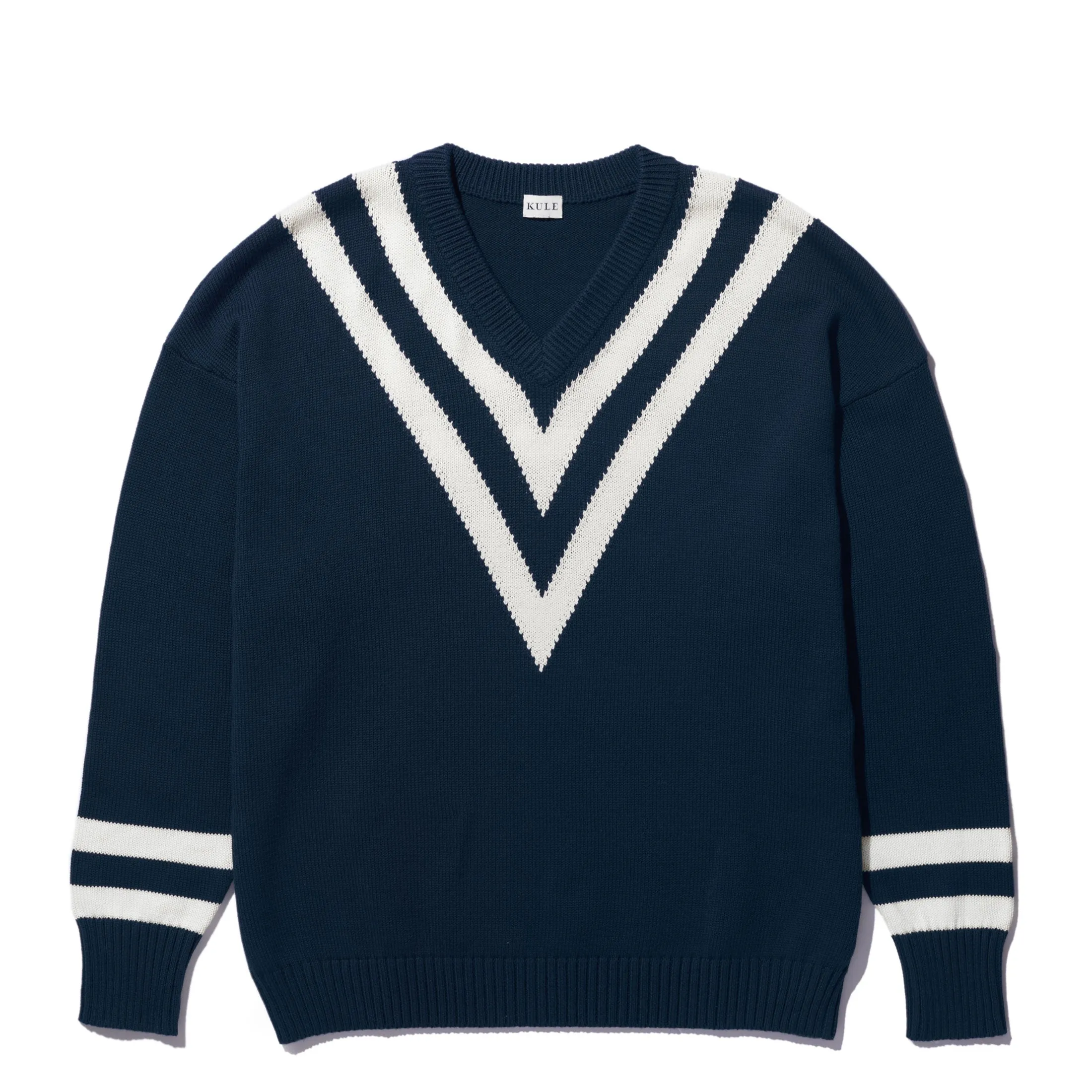 The Anchor - Navy/Cream sold by Kule