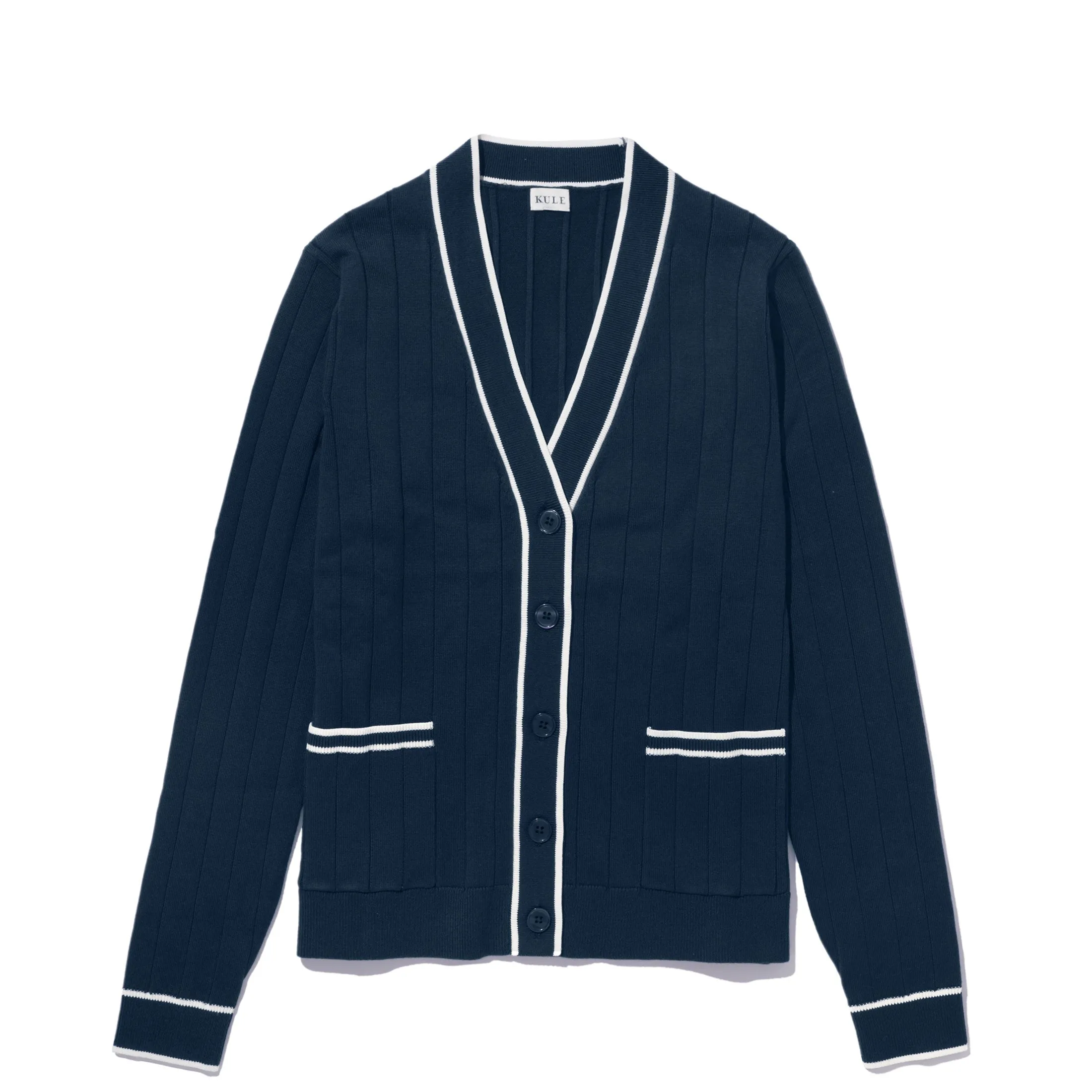 The Dede - Navy/Cream sold by Kule