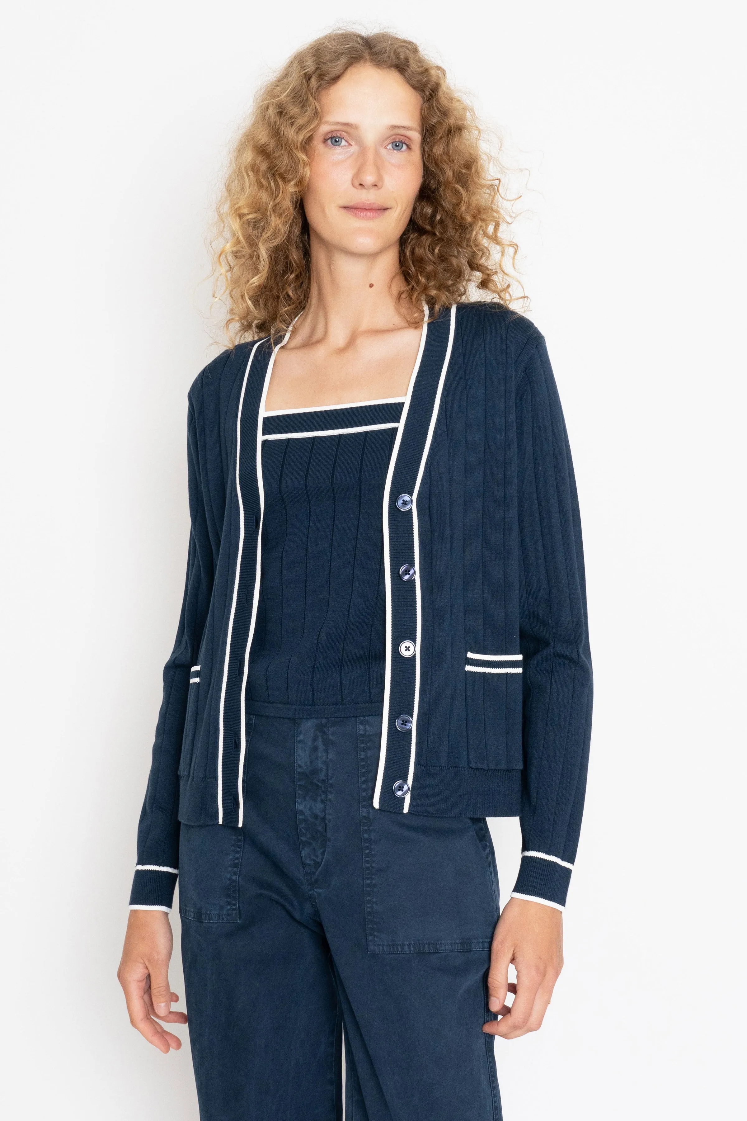The Dede - Navy/Cream sold by Kule product image thumbnail 3