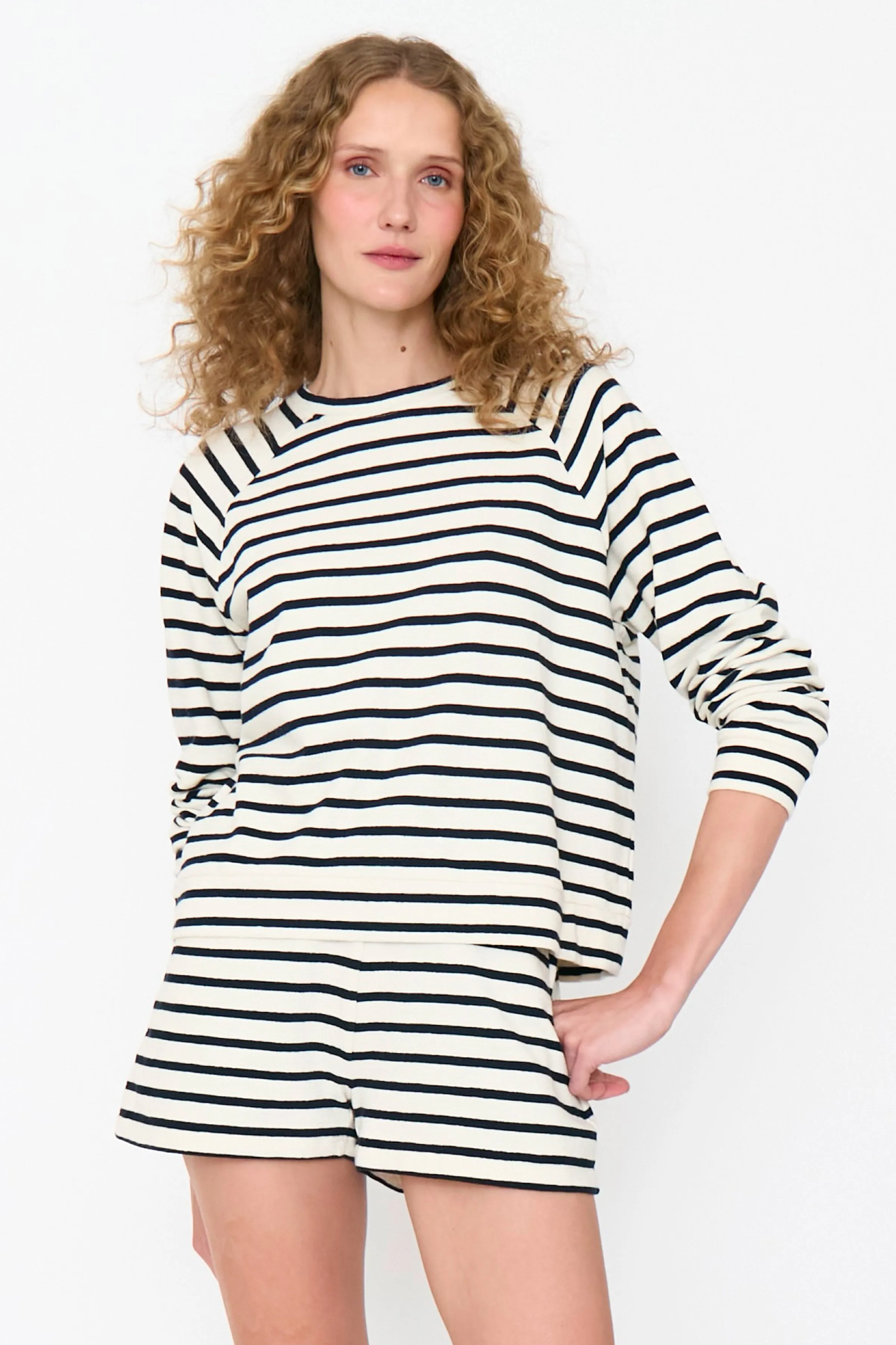 The Eco Cotton Franny - Cream/Navy sold by Kule product image thumbnail 2