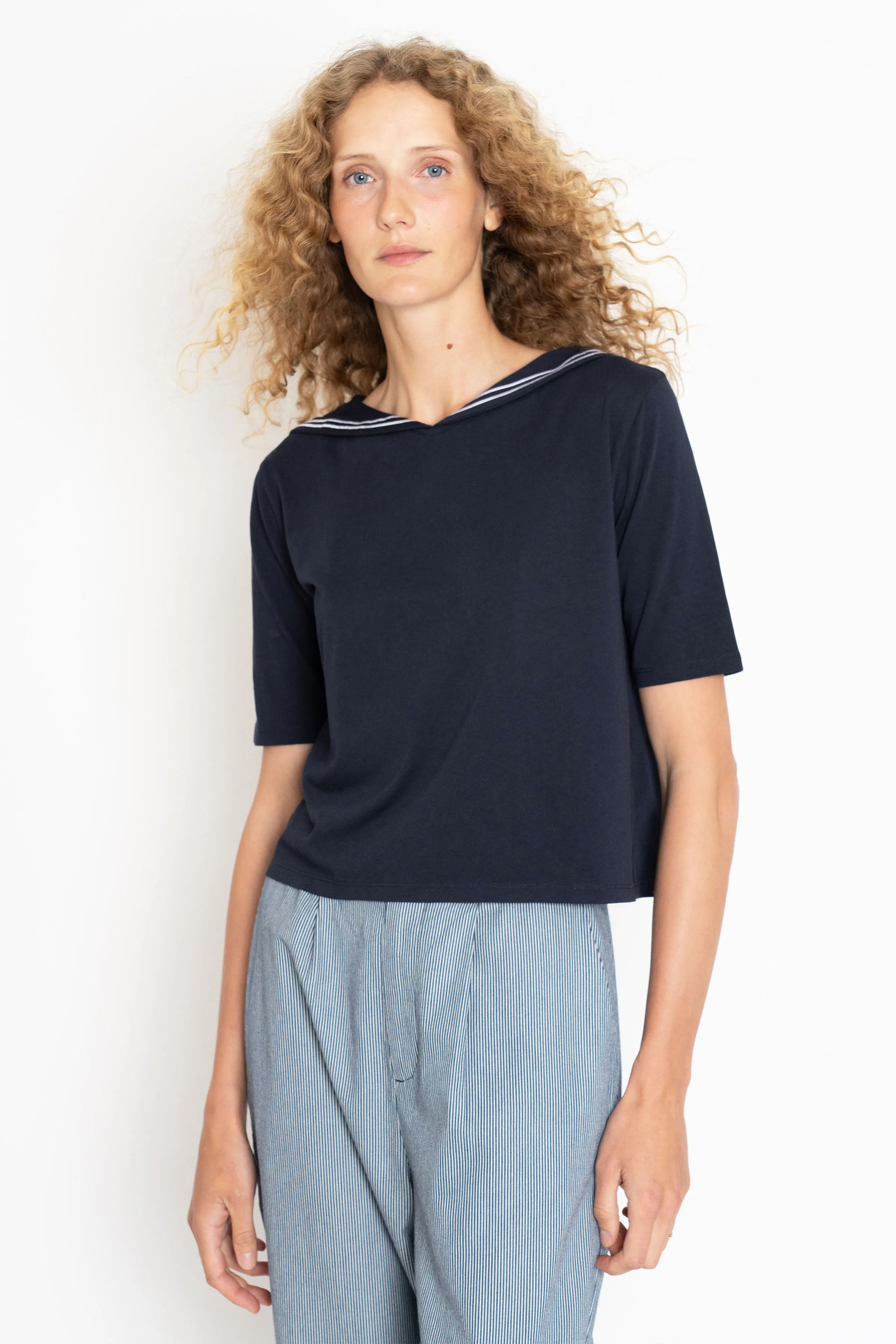 The Fisher - Navy/White sold by Kule product image thumbnail 5