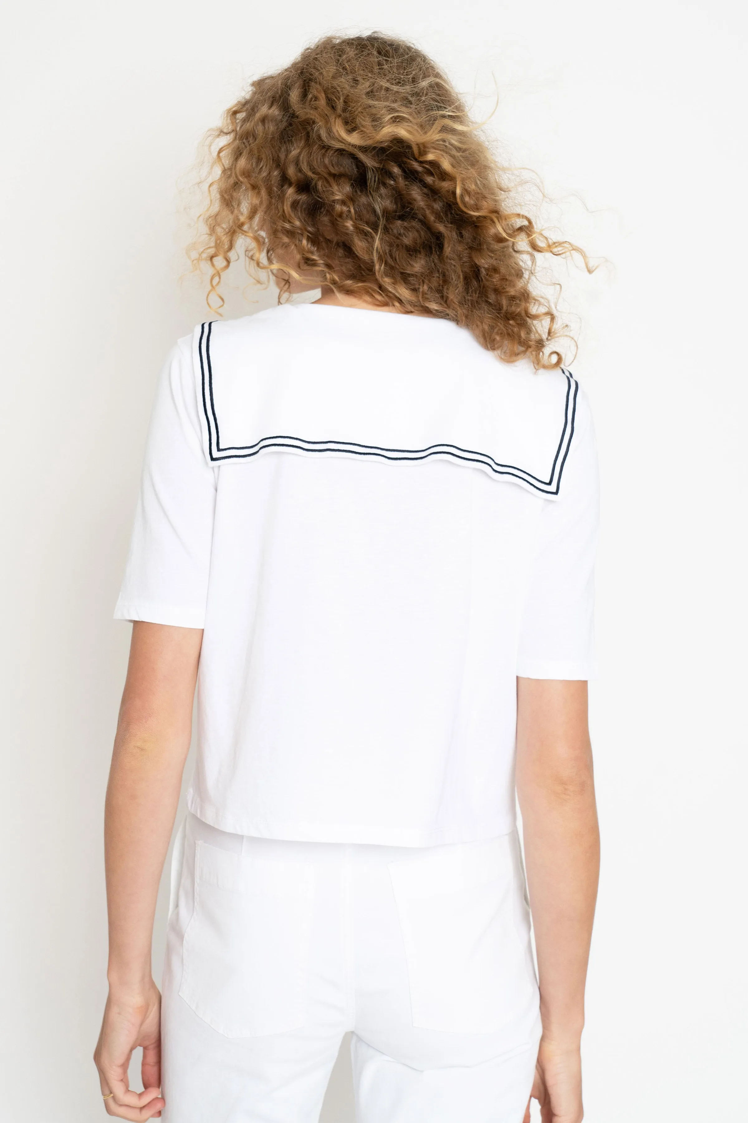 The Fisher - White/Navy sold by Kule product image thumbnail 4