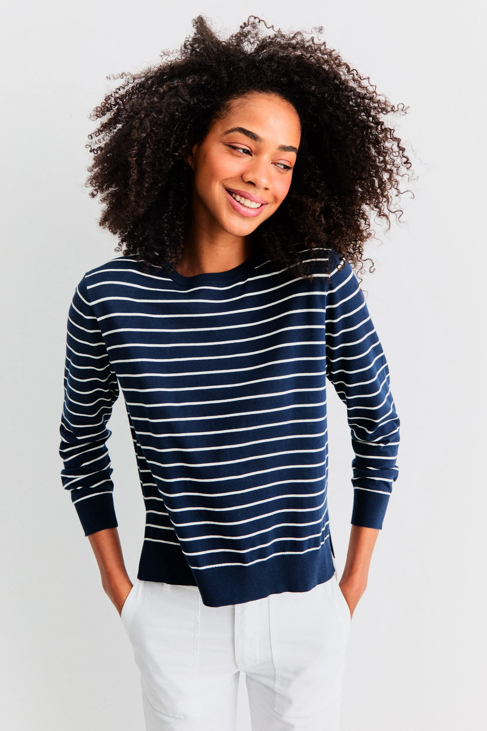 The Larsen - Navy/Cream sold by Kule product image thumbnail 2